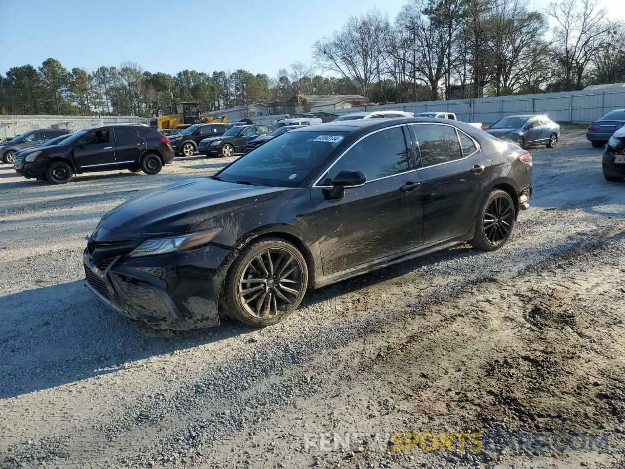 1 Photograph of a damaged car 4T1K61AK3MU464049 TOYOTA CAMRY 2021