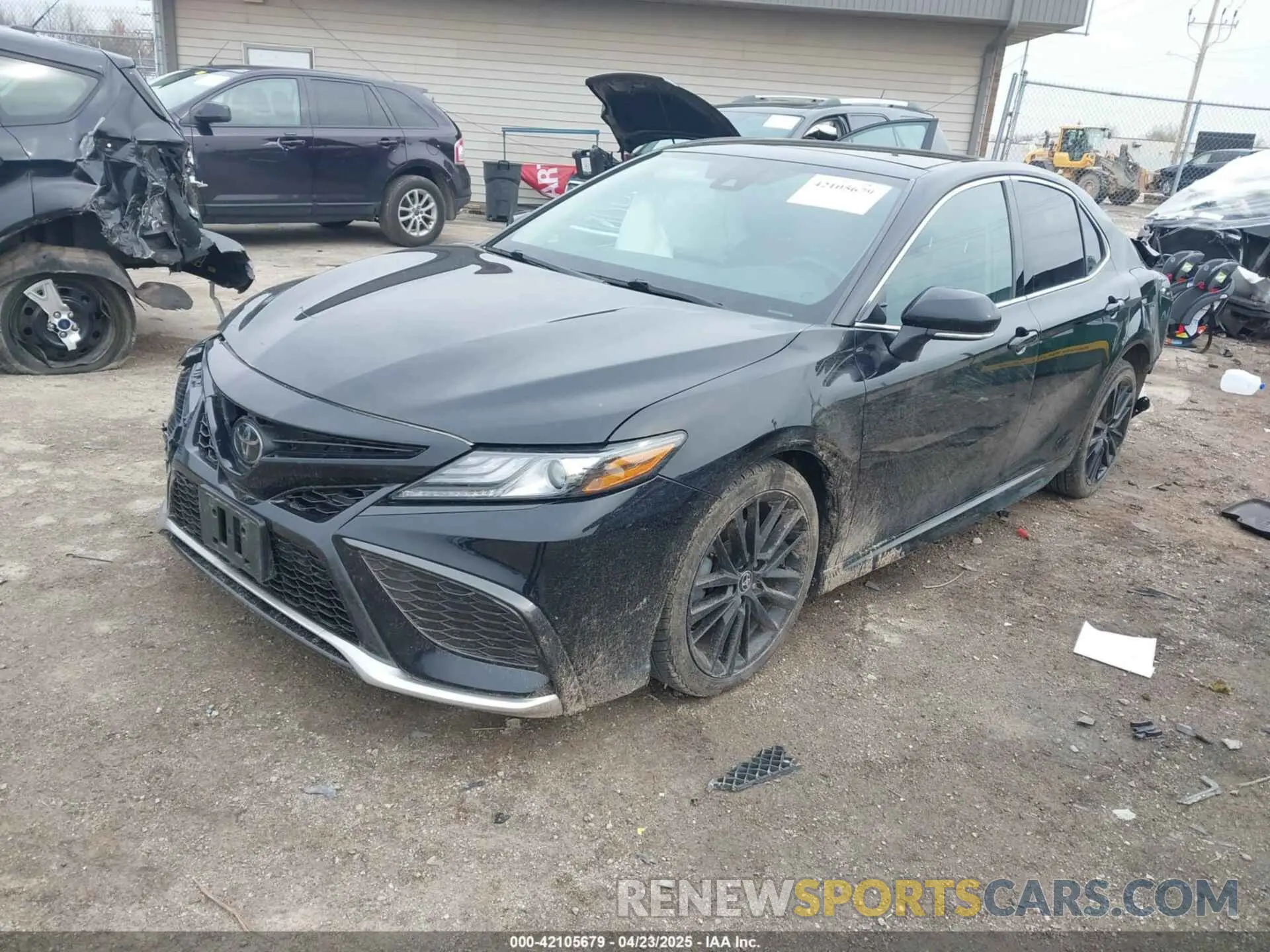 2 Photograph of a damaged car 4T1K61AK3MU467498 TOYOTA CAMRY 2021