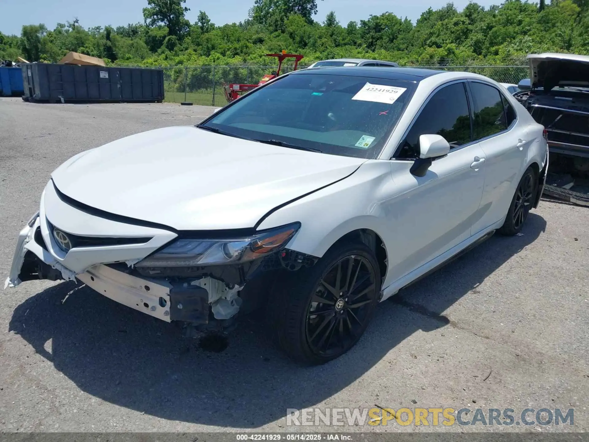 2 Photograph of a damaged car 4T1K61AK3MU473351 TOYOTA CAMRY 2021