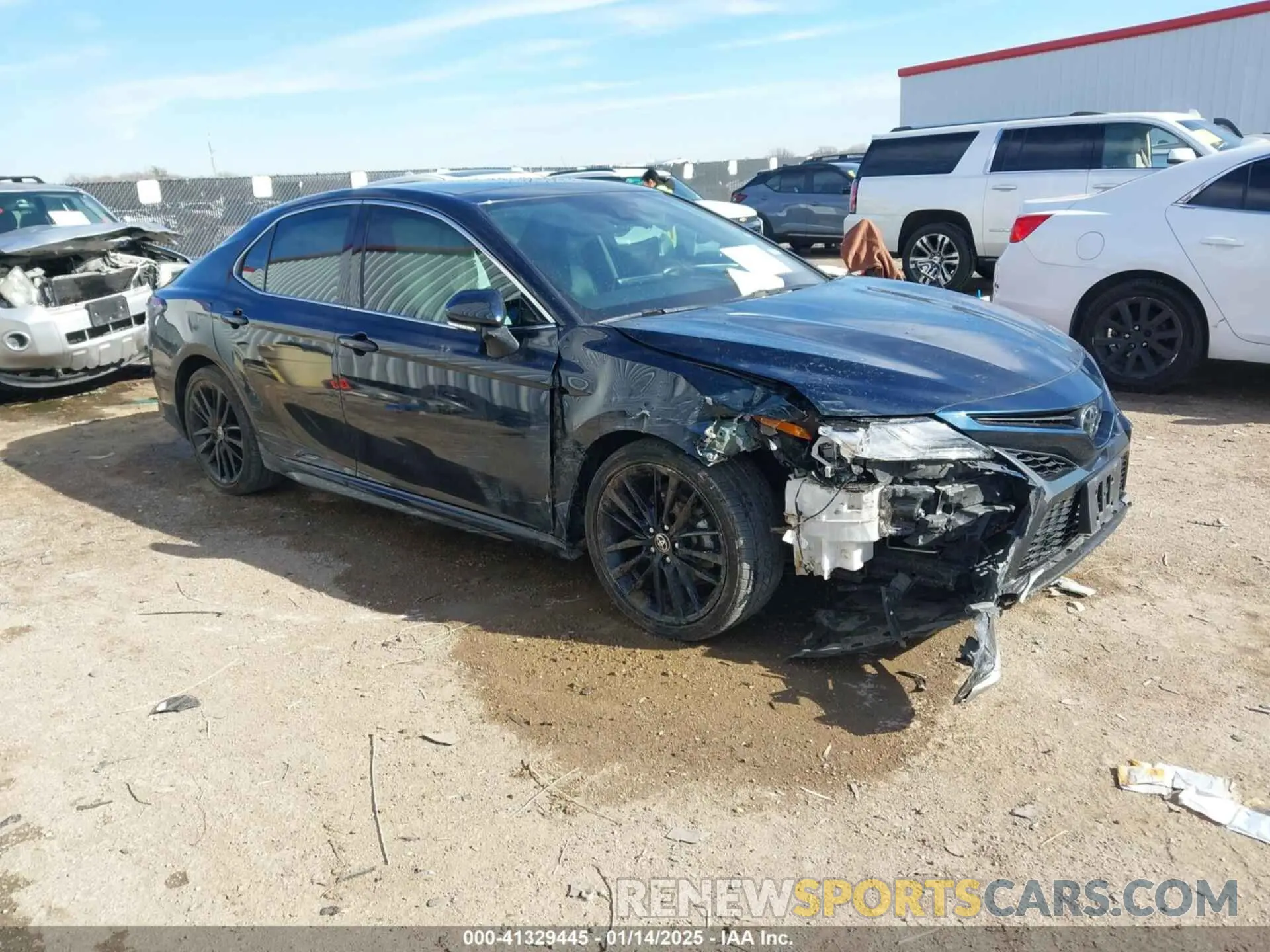 1 Photograph of a damaged car 4T1K61AK3MU478615 TOYOTA CAMRY 2021