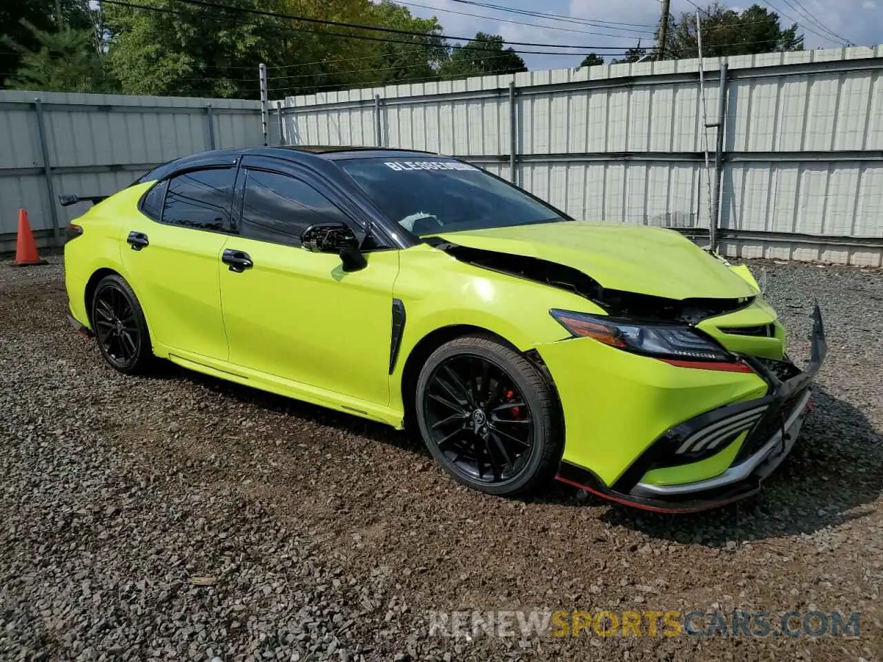 4 Photograph of a damaged car 4T1K61AK3MU489209 TOYOTA CAMRY 2021