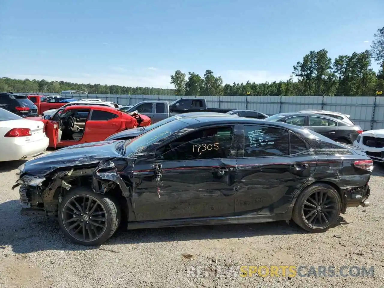 9 Photograph of a damaged car 4T1K61AK3MU519857 TOYOTA CAMRY 2021