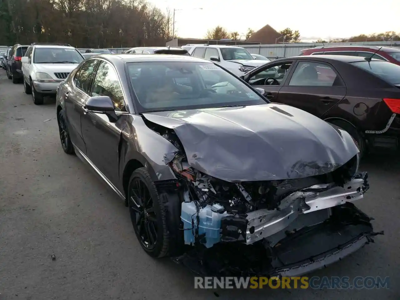 1 Photograph of a damaged car 4T1K61AK3MU528526 TOYOTA CAMRY 2021