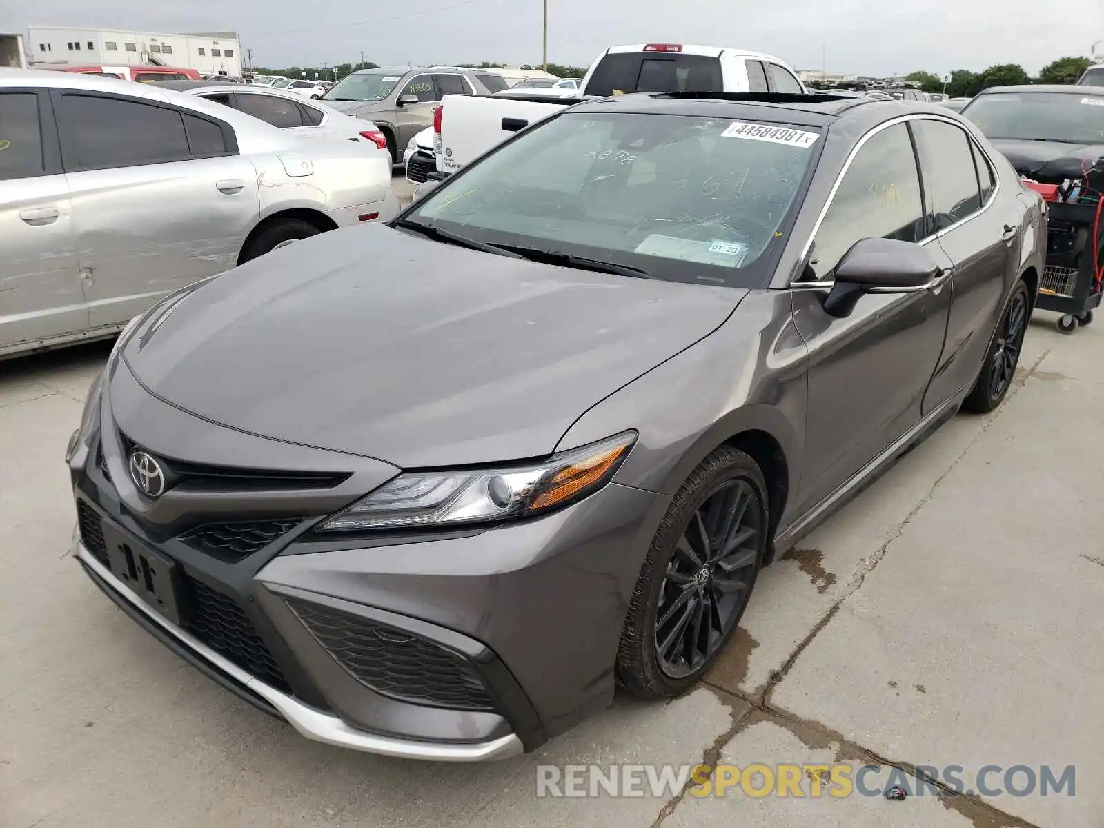 2 Photograph of a damaged car 4T1K61AK3MU533709 TOYOTA CAMRY 2021