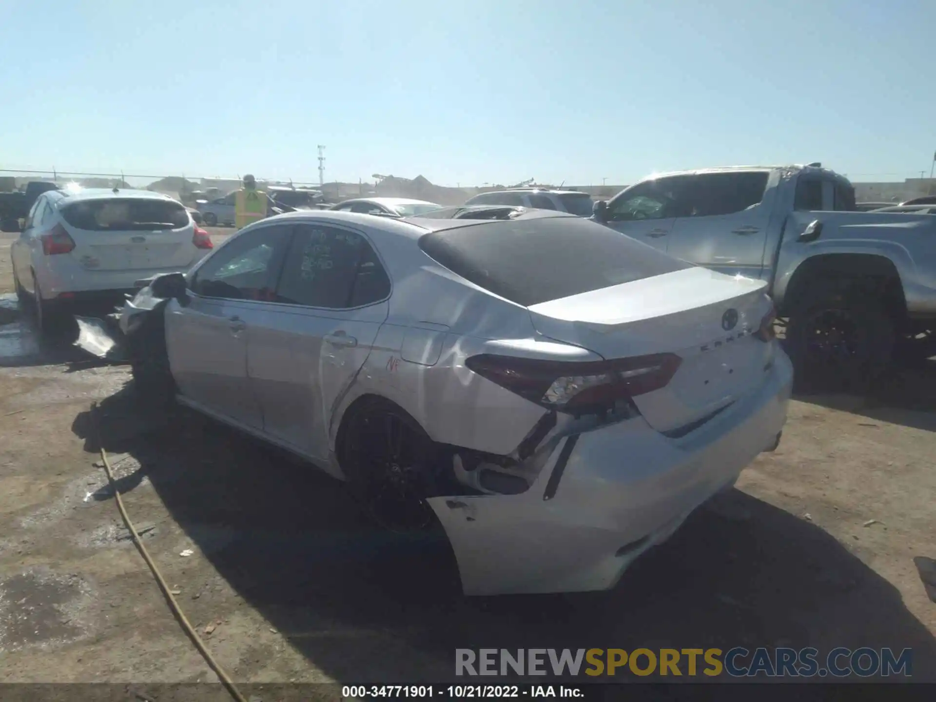 3 Photograph of a damaged car 4T1K61AK3MU534004 TOYOTA CAMRY 2021