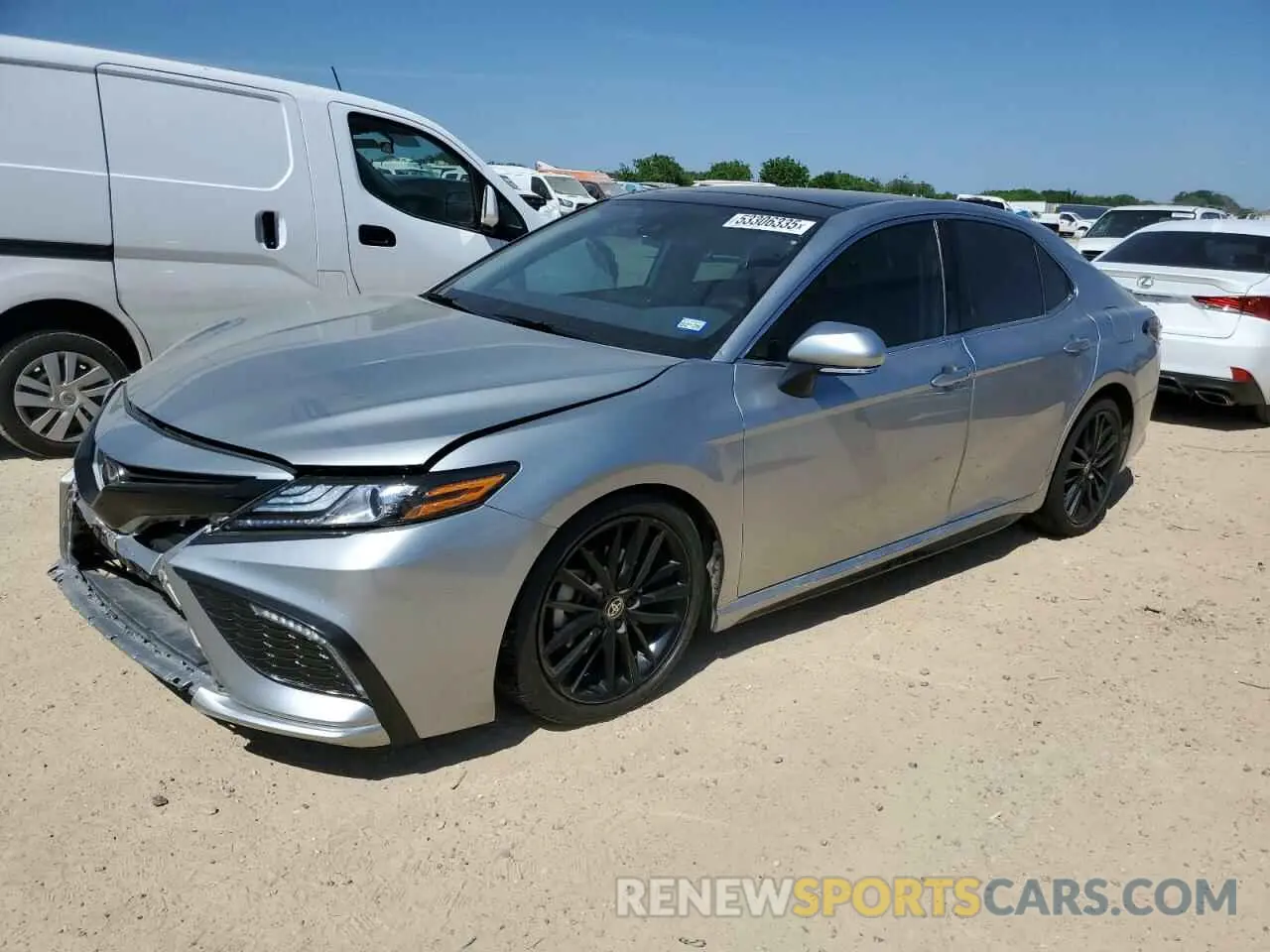 1 Photograph of a damaged car 4T1K61AK3MU534794 TOYOTA CAMRY 2021