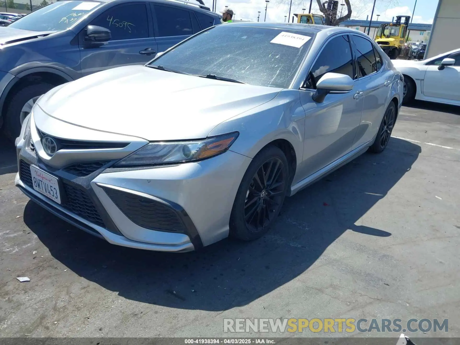 2 Photograph of a damaged car 4T1K61AK3MU577984 TOYOTA CAMRY 2021