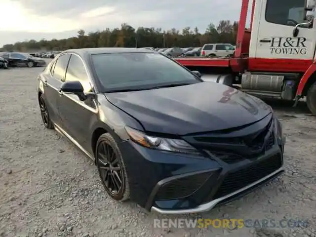 1 Photograph of a damaged car 4T1K61AK3MU594431 TOYOTA CAMRY 2021