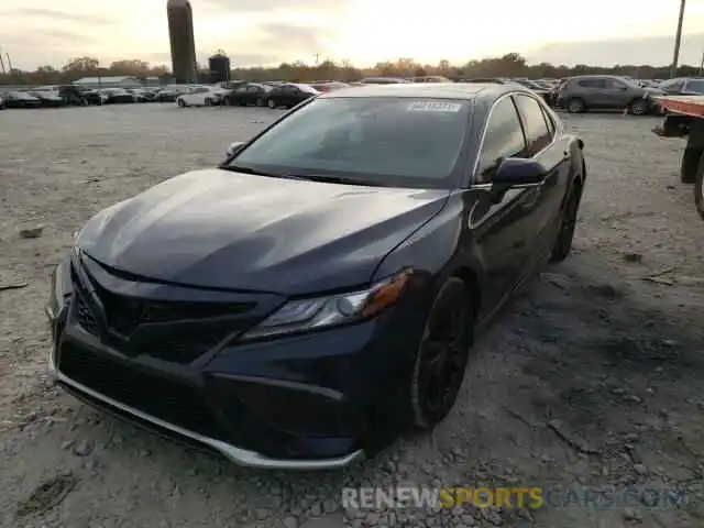 2 Photograph of a damaged car 4T1K61AK3MU594431 TOYOTA CAMRY 2021