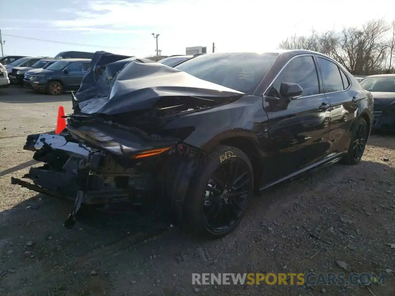 2 Photograph of a damaged car 4T1K61AK3MU595174 TOYOTA CAMRY 2021