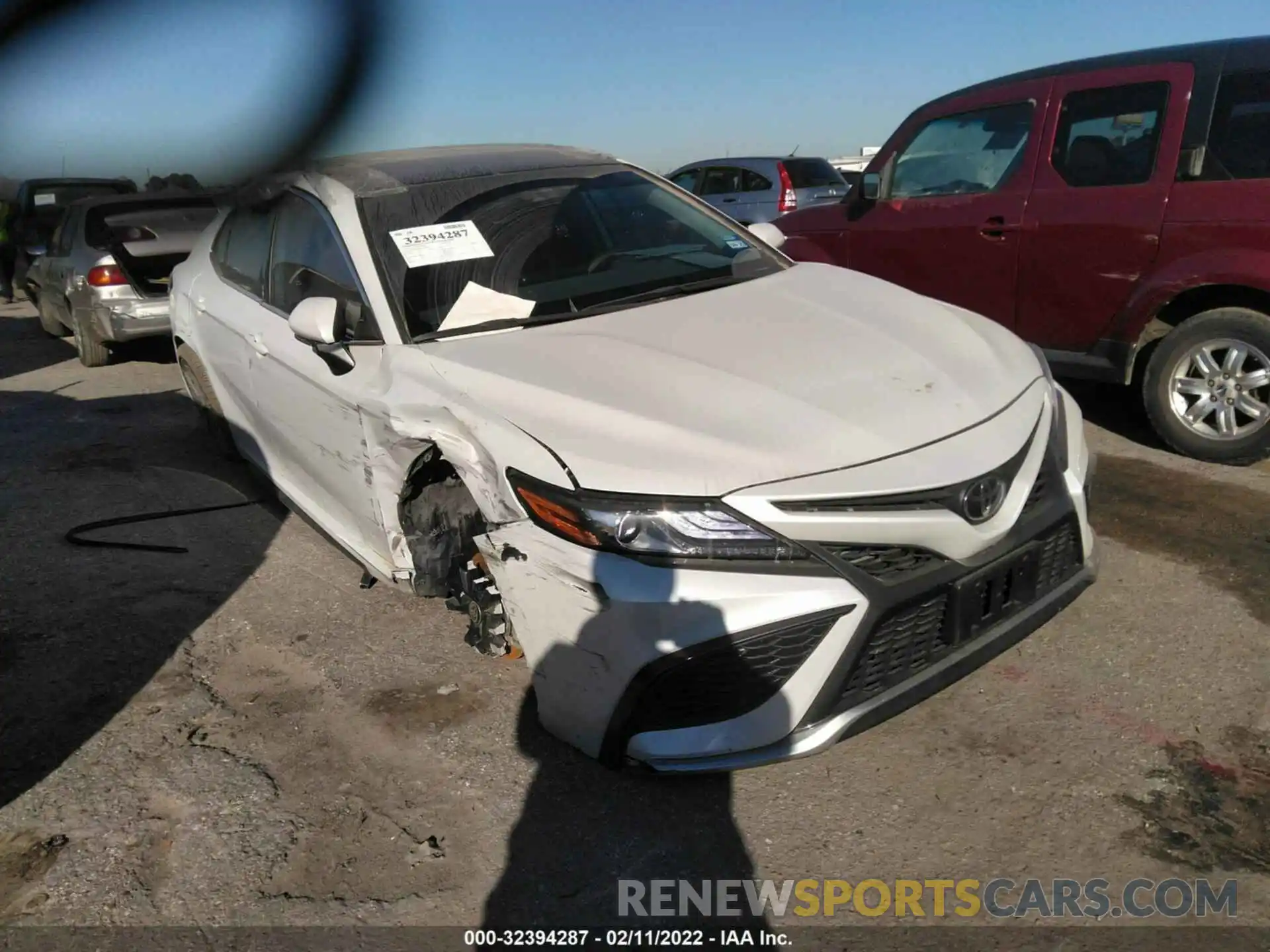 1 Photograph of a damaged car 4T1K61AK3MU598611 TOYOTA CAMRY 2021