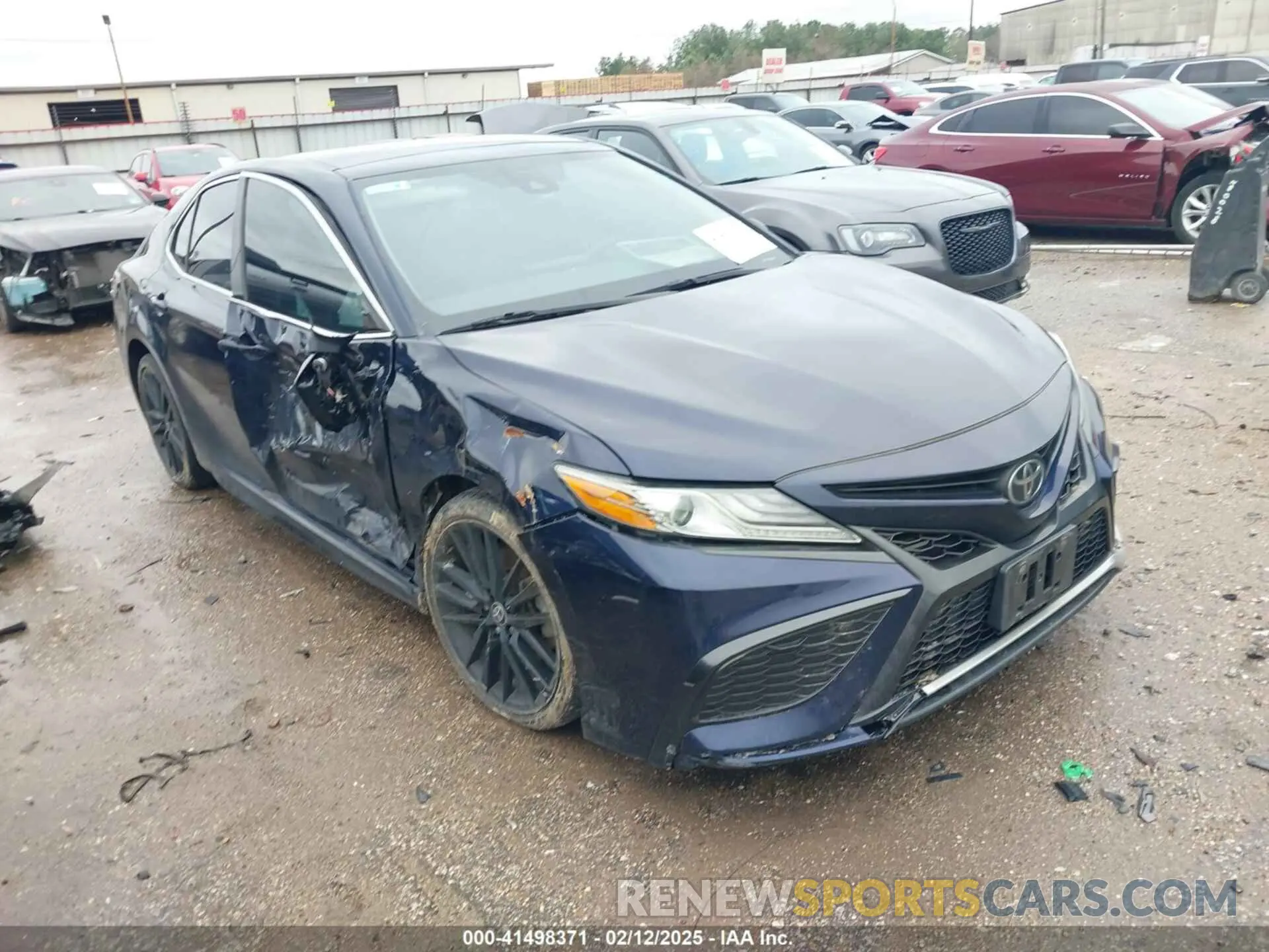 1 Photograph of a damaged car 4T1K61AK3MU604777 TOYOTA CAMRY 2021