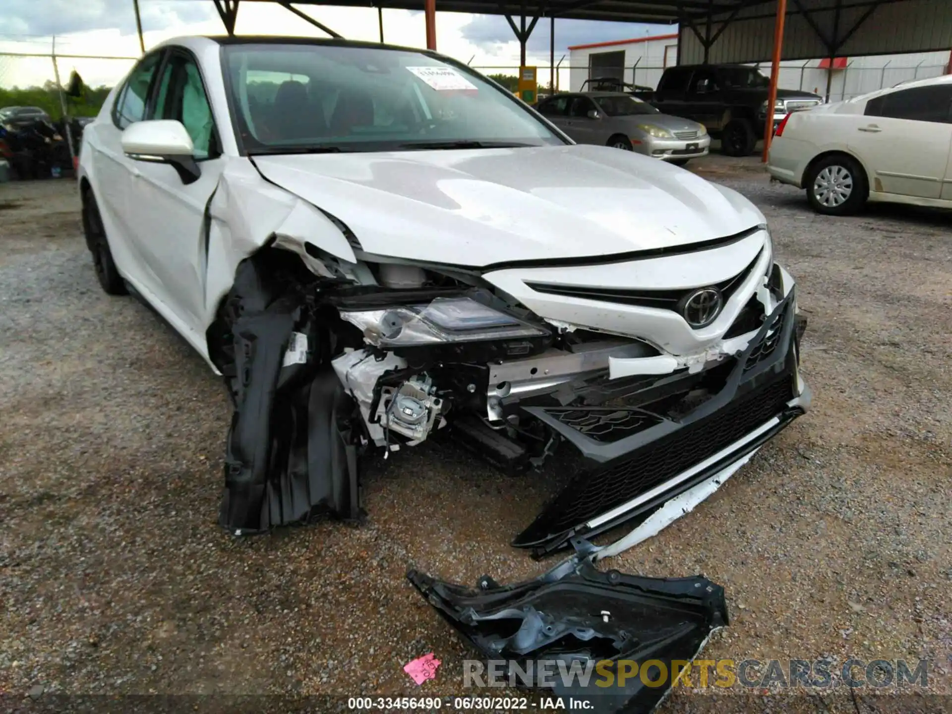 6 Photograph of a damaged car 4T1K61AK3MU608652 TOYOTA CAMRY 2021