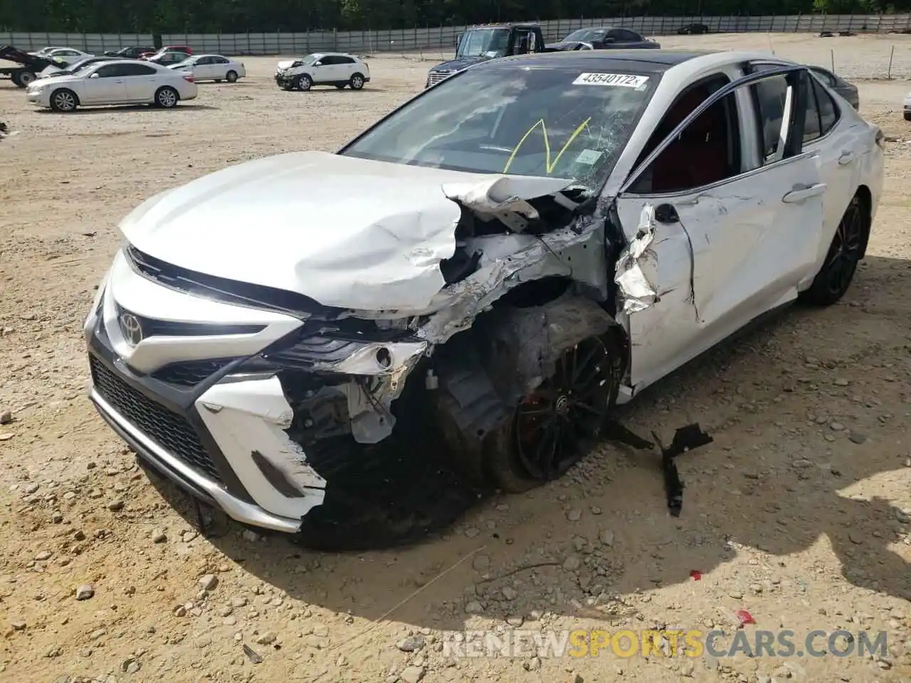 2 Photograph of a damaged car 4T1K61AK4MU414454 TOYOTA CAMRY 2021