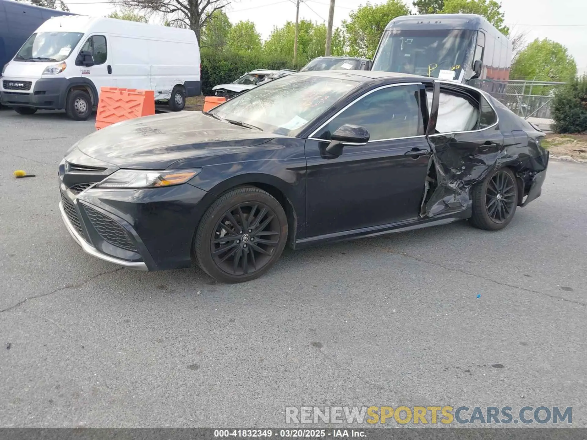 2 Photograph of a damaged car 4T1K61AK4MU418178 TOYOTA CAMRY 2021