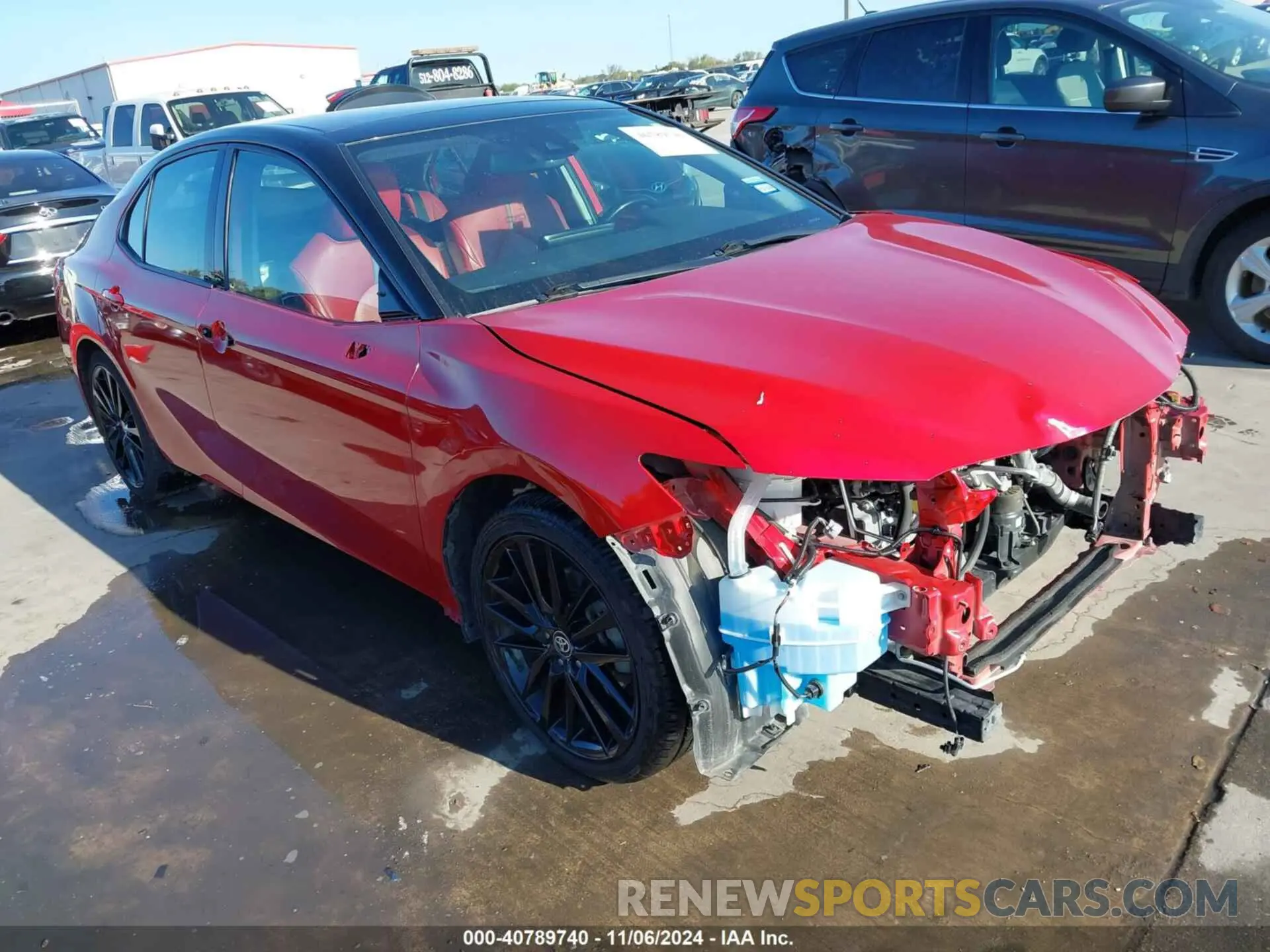 1 Photograph of a damaged car 4T1K61AK4MU418200 TOYOTA CAMRY 2021