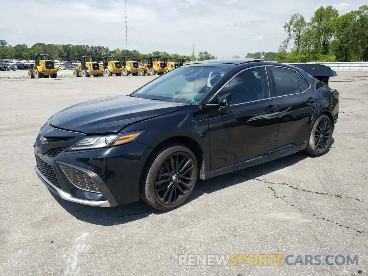 1 Photograph of a damaged car 4T1K61AK4MU447762 TOYOTA CAMRY 2021