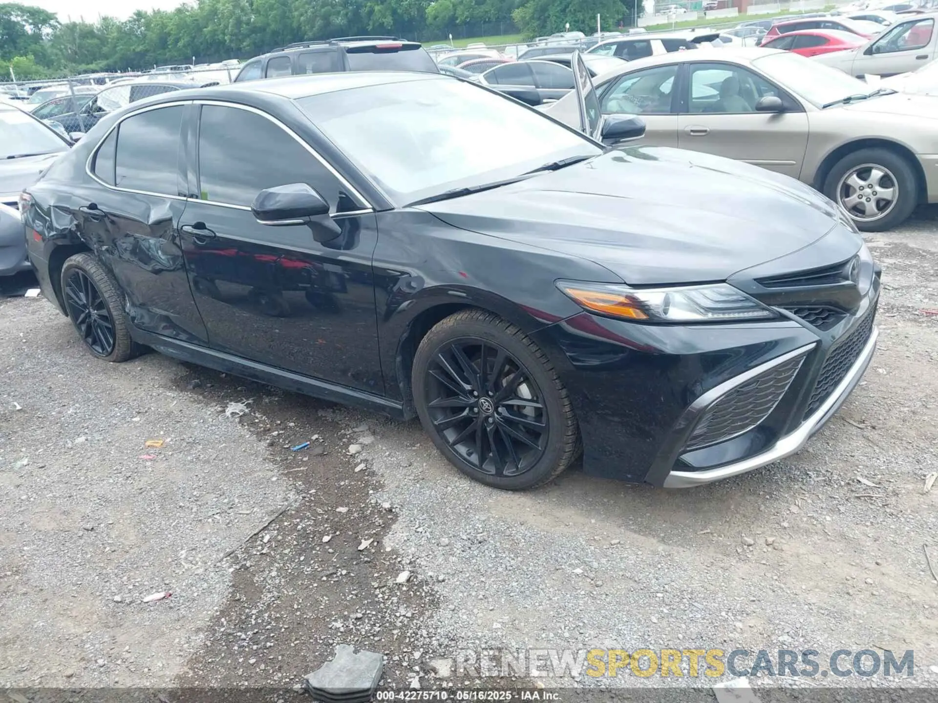 1 Photograph of a damaged car 4T1K61AK4MU468742 TOYOTA CAMRY 2021