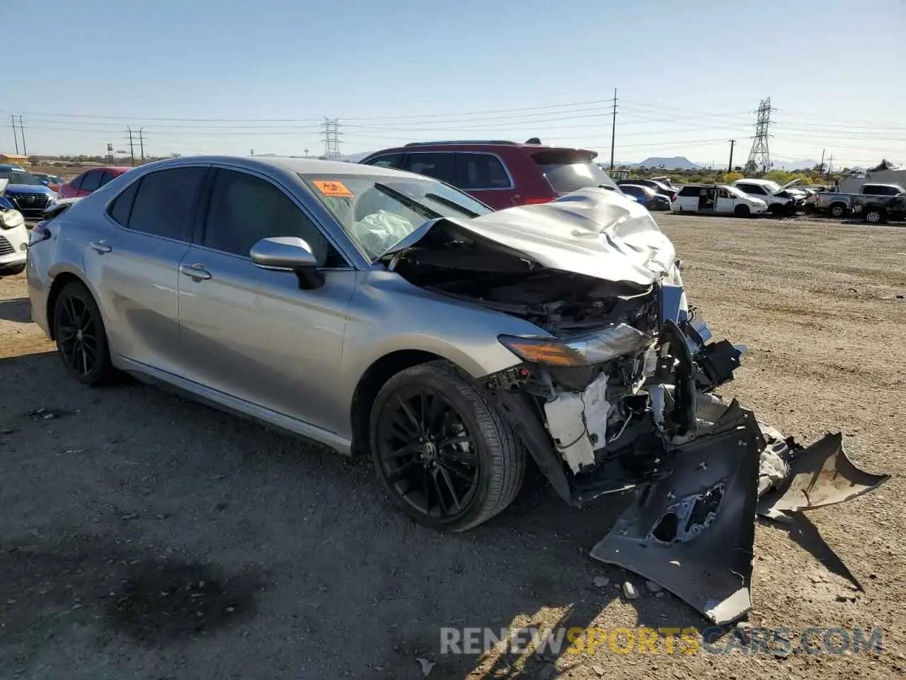4 Photograph of a damaged car 4T1K61AK4MU526509 TOYOTA CAMRY 2021