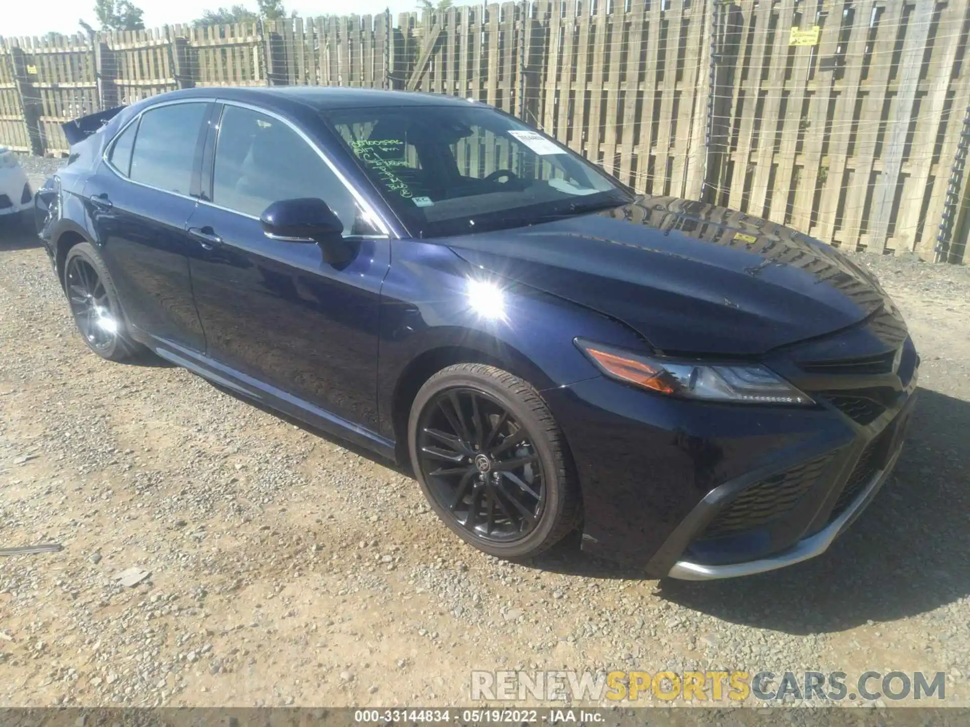 1 Photograph of a damaged car 4T1K61AK4MU601208 TOYOTA CAMRY 2021