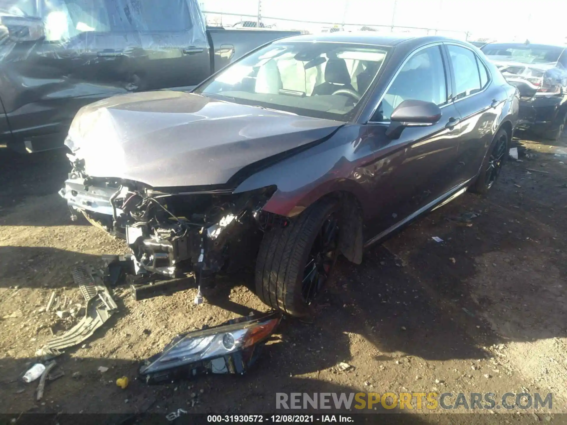 2 Photograph of a damaged car 4T1K61AK4MU610040 TOYOTA CAMRY 2021