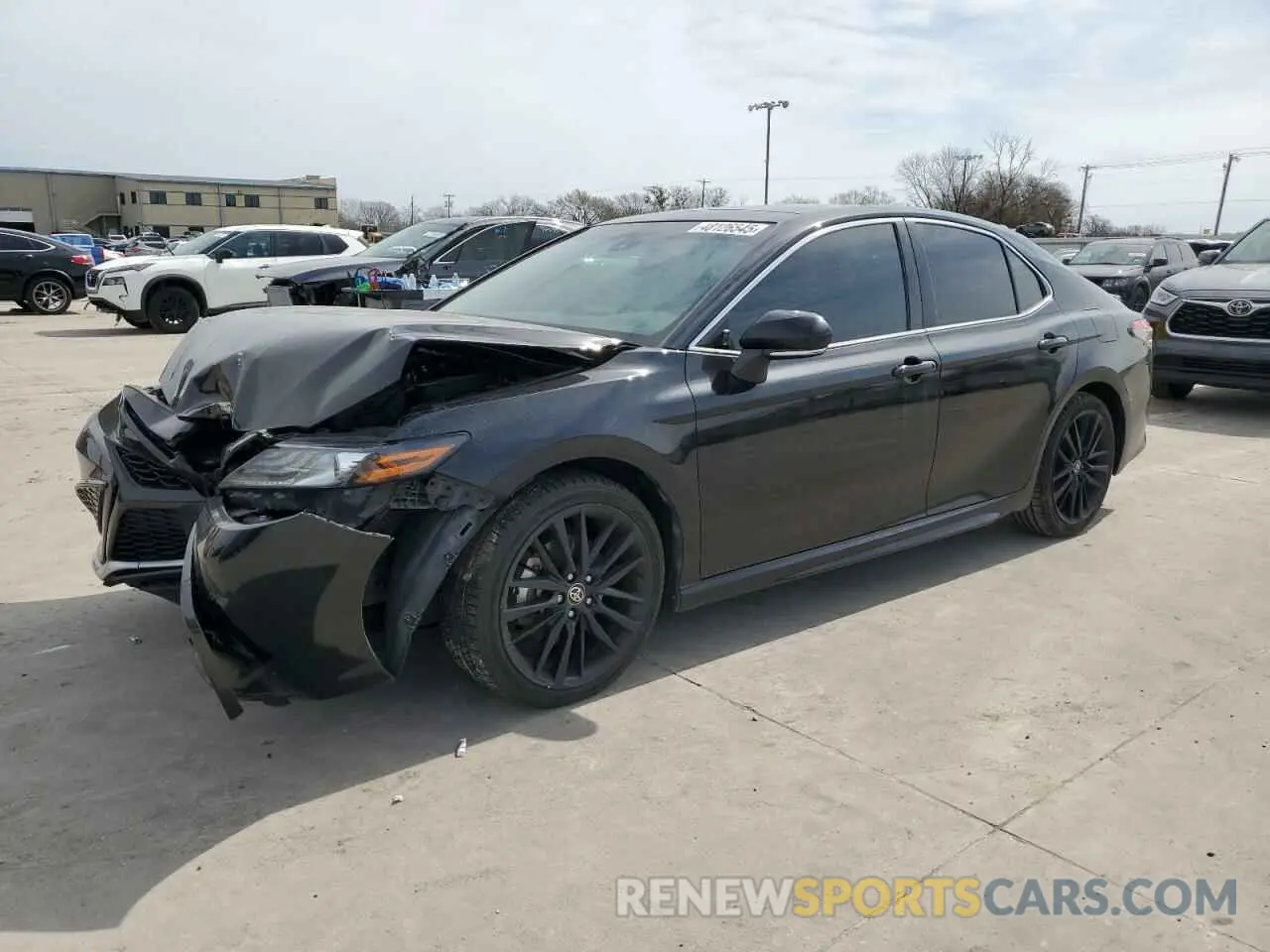 1 Photograph of a damaged car 4T1K61AK5MU406394 TOYOTA CAMRY 2021