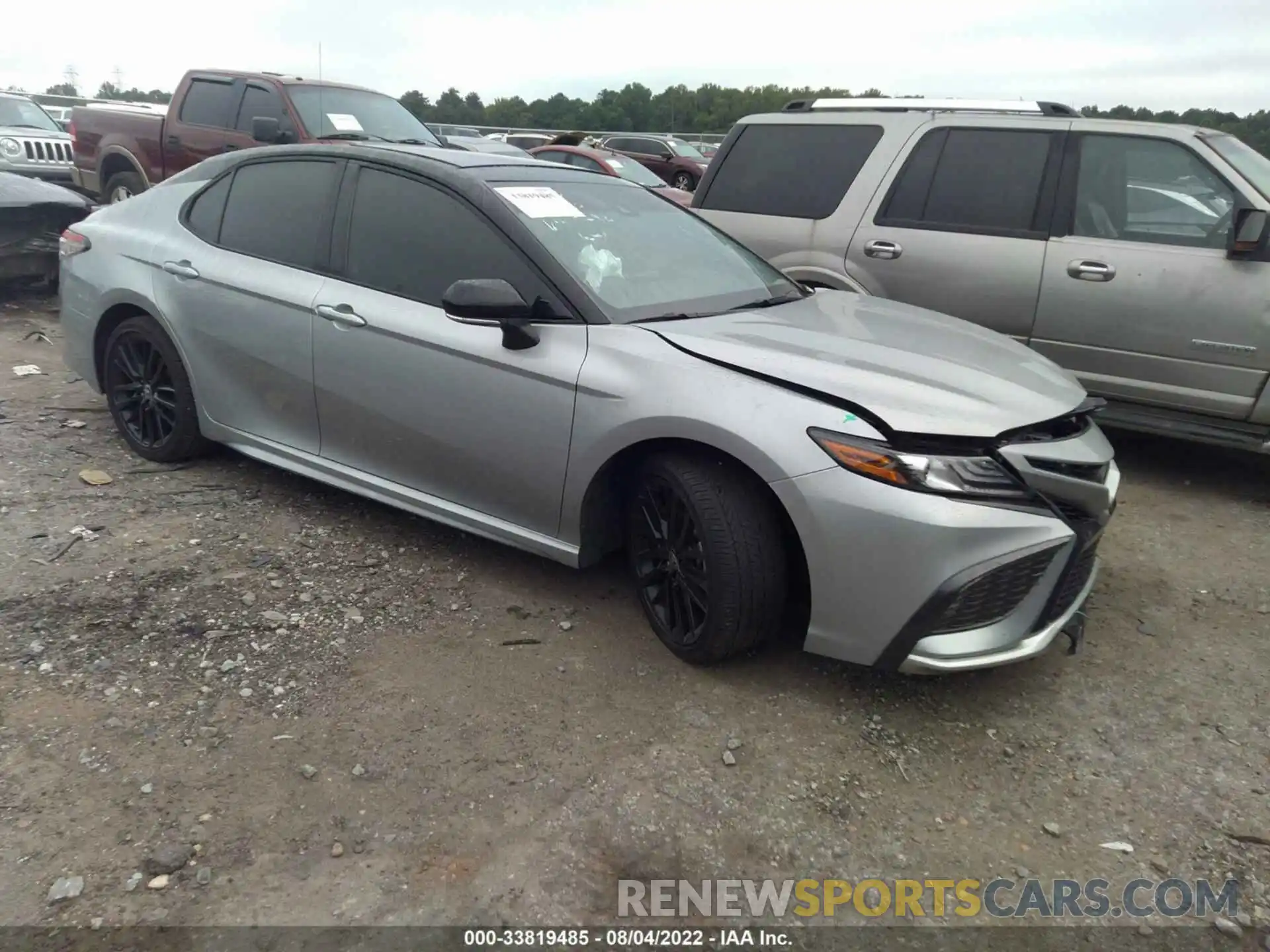 1 Photograph of a damaged car 4T1K61AK5MU422756 TOYOTA CAMRY 2021