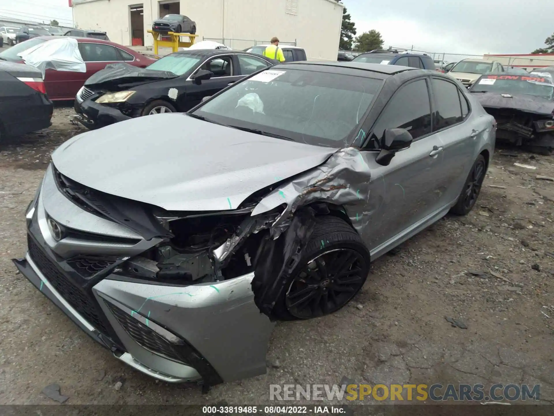 2 Photograph of a damaged car 4T1K61AK5MU422756 TOYOTA CAMRY 2021