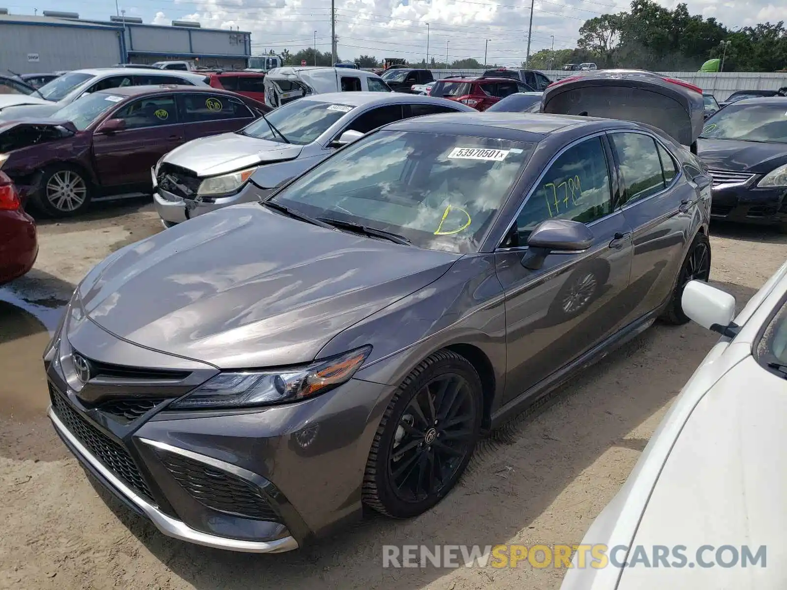 2 Photograph of a damaged car 4T1K61AK5MU423552 TOYOTA CAMRY 2021