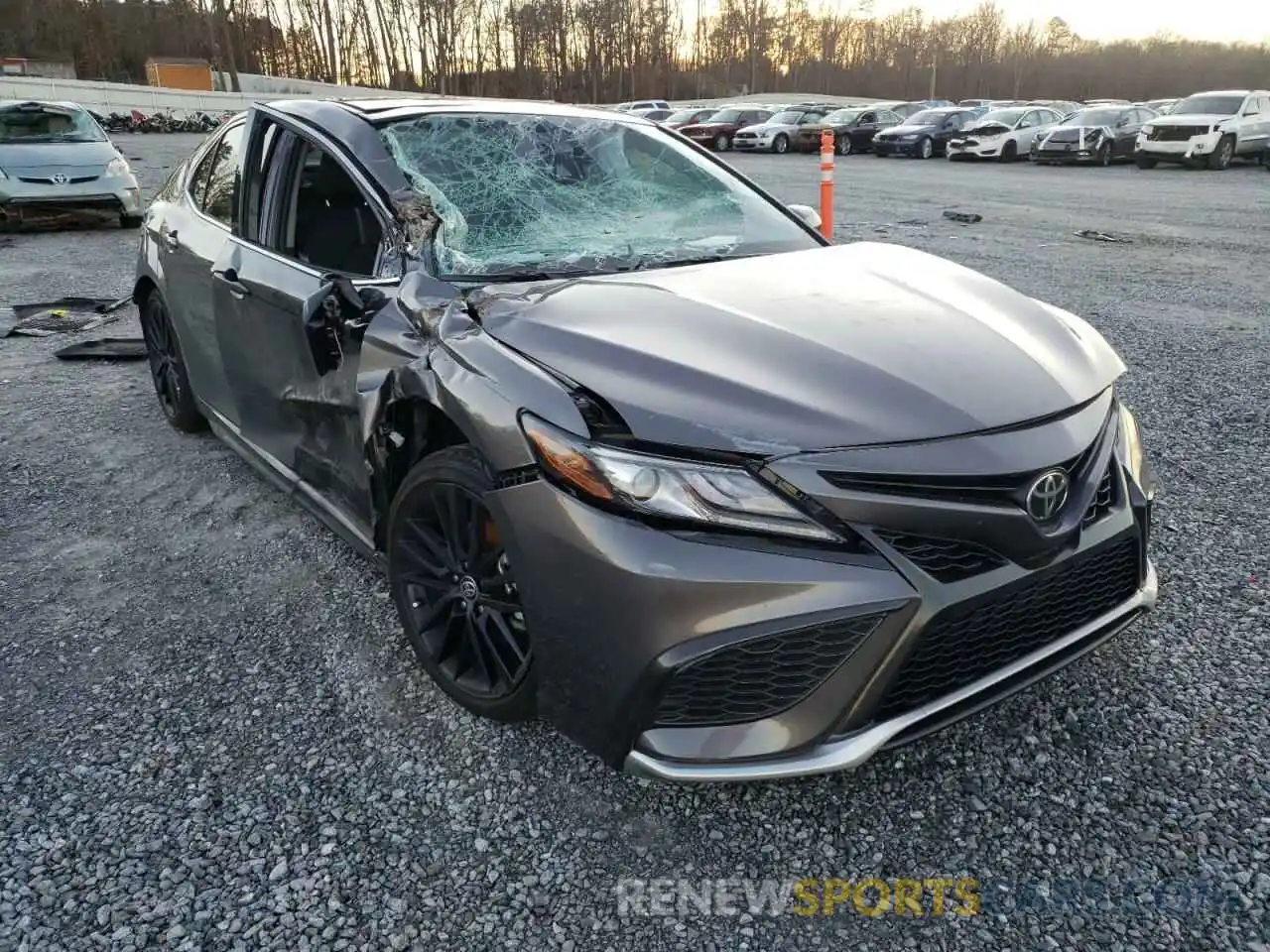 1 Photograph of a damaged car 4T1K61AK5MU440285 TOYOTA CAMRY 2021