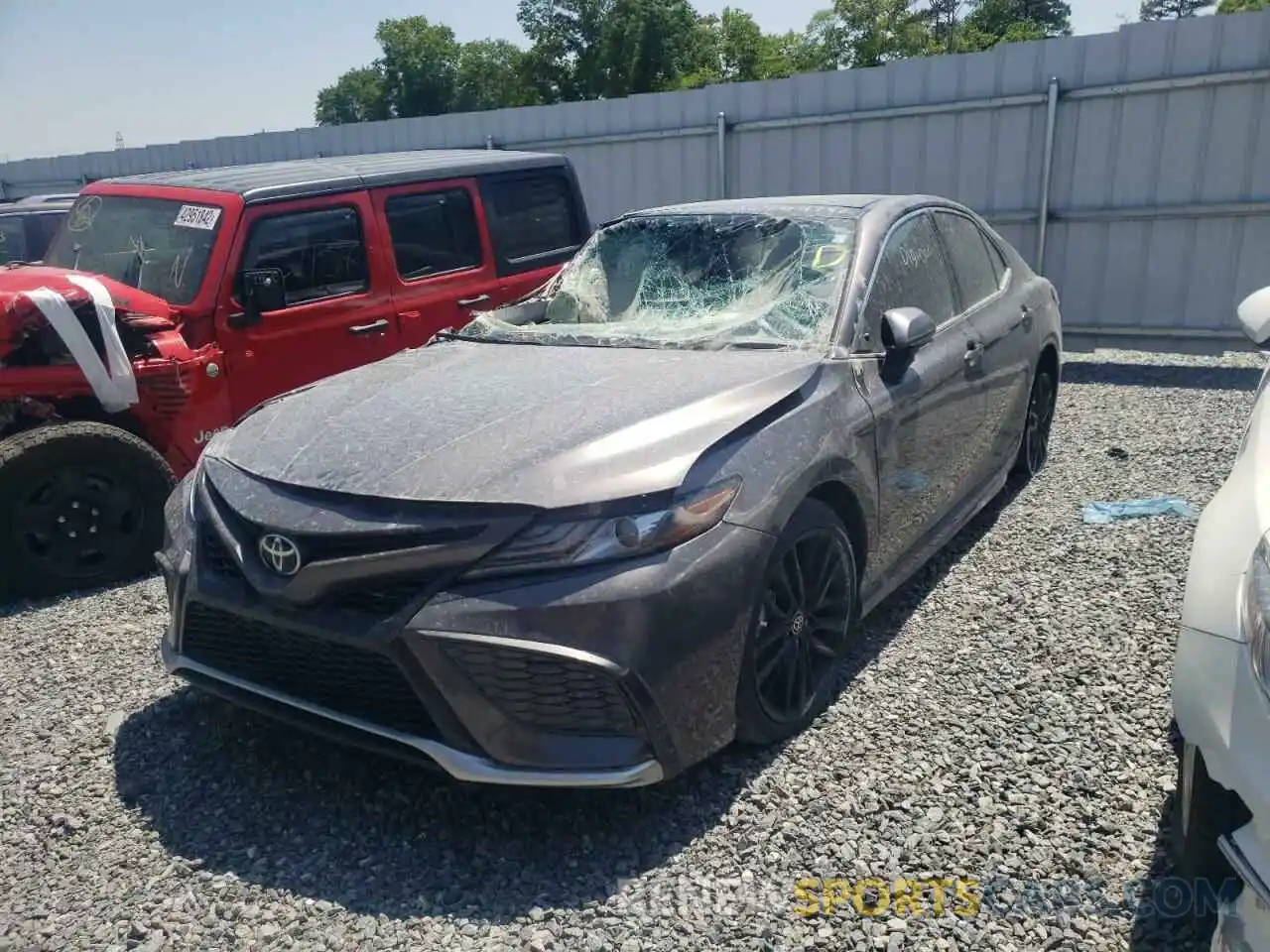 2 Photograph of a damaged car 4T1K61AK5MU440285 TOYOTA CAMRY 2021