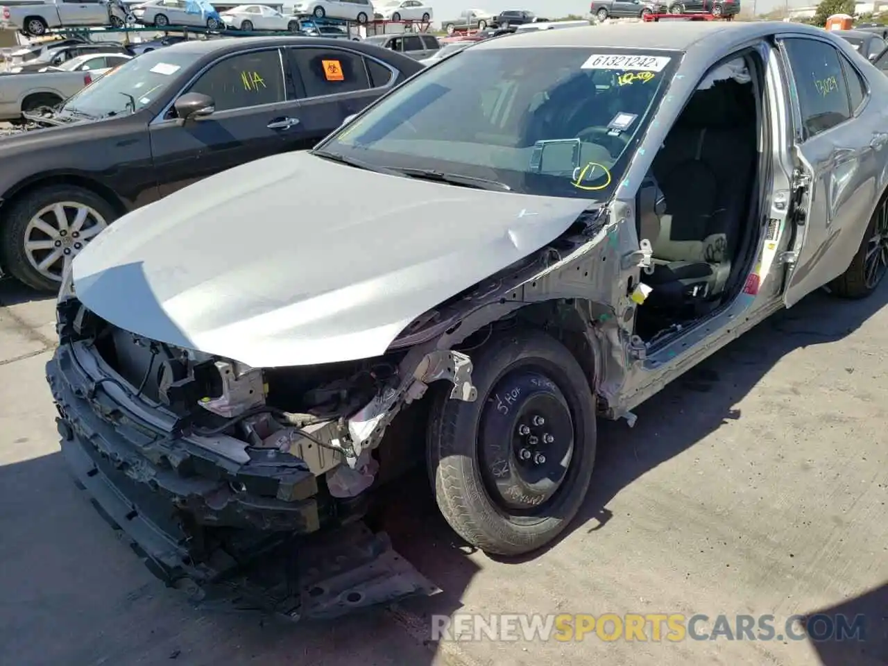 9 Photograph of a damaged car 4T1K61AK5MU452677 TOYOTA CAMRY 2021