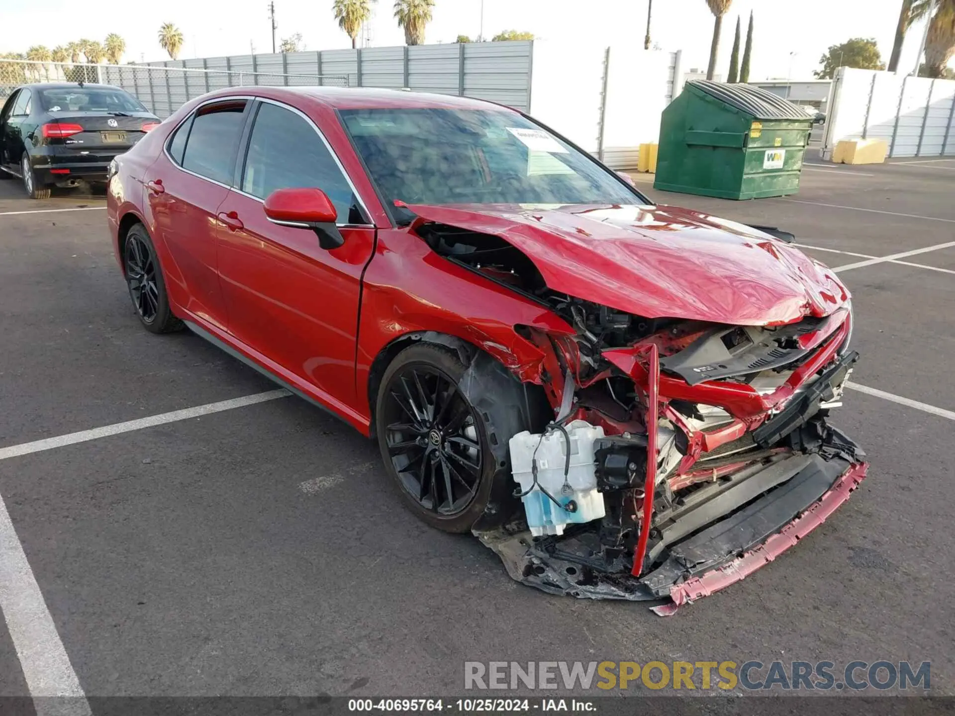 1 Photograph of a damaged car 4T1K61AK5MU484819 TOYOTA CAMRY 2021