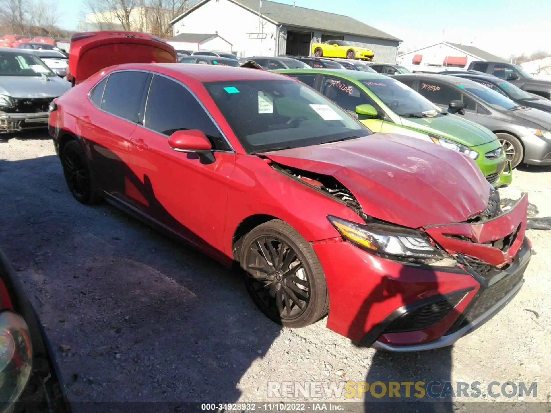 1 Photograph of a damaged car 4T1K61AK5MU490376 TOYOTA CAMRY 2021