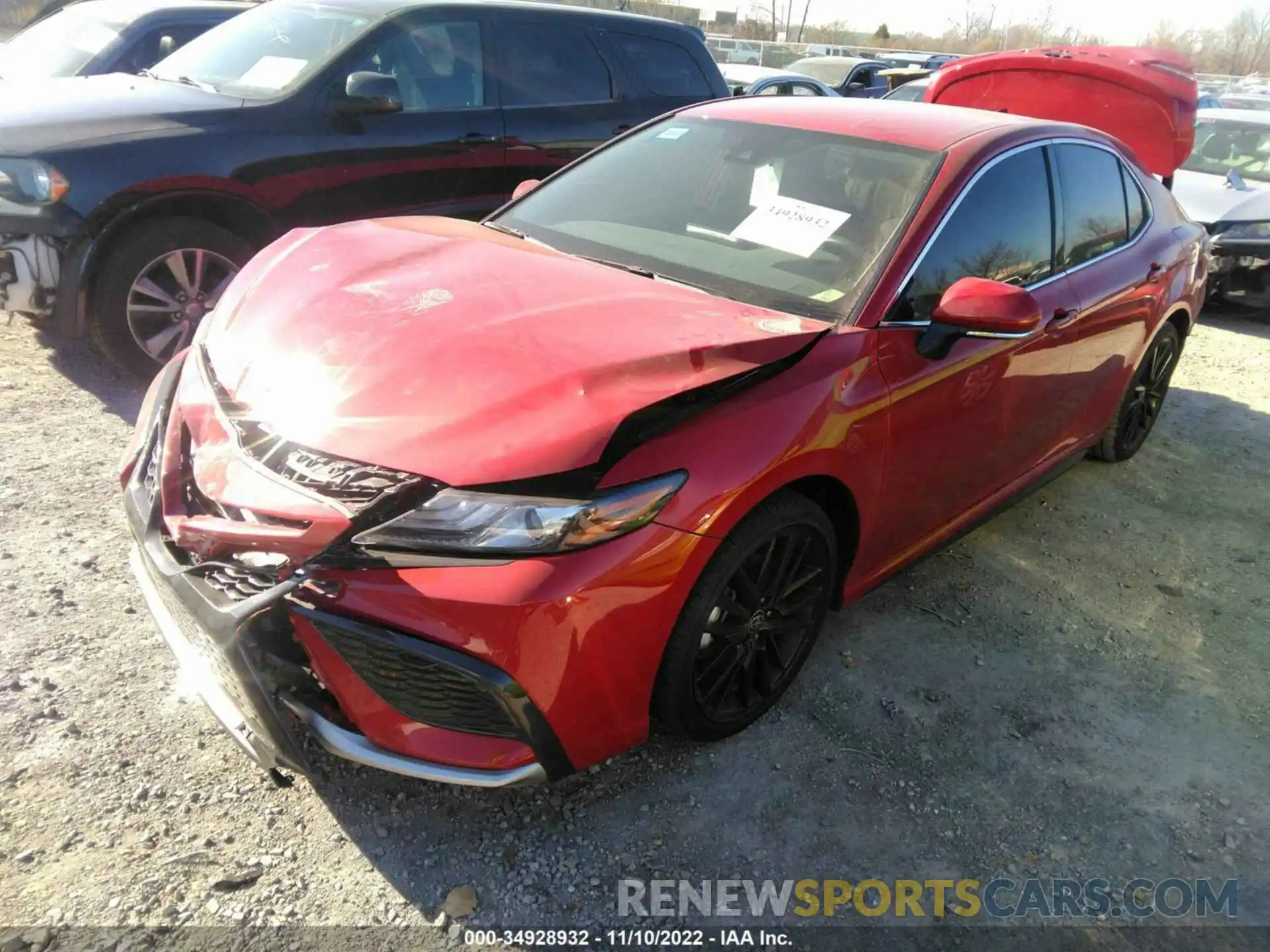 2 Photograph of a damaged car 4T1K61AK5MU490376 TOYOTA CAMRY 2021