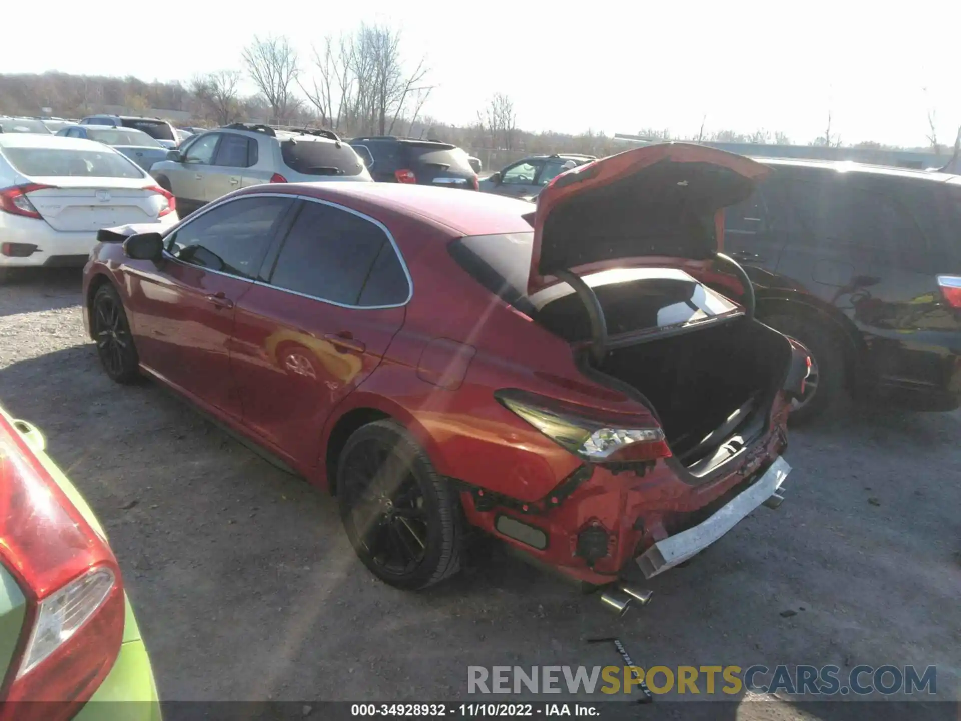 3 Photograph of a damaged car 4T1K61AK5MU490376 TOYOTA CAMRY 2021