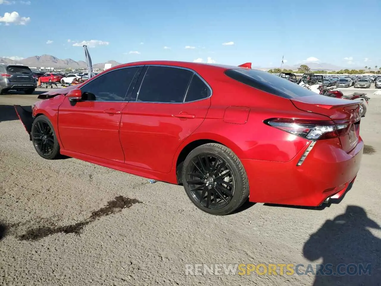 2 Photograph of a damaged car 4T1K61AK5MU493424 TOYOTA CAMRY 2021