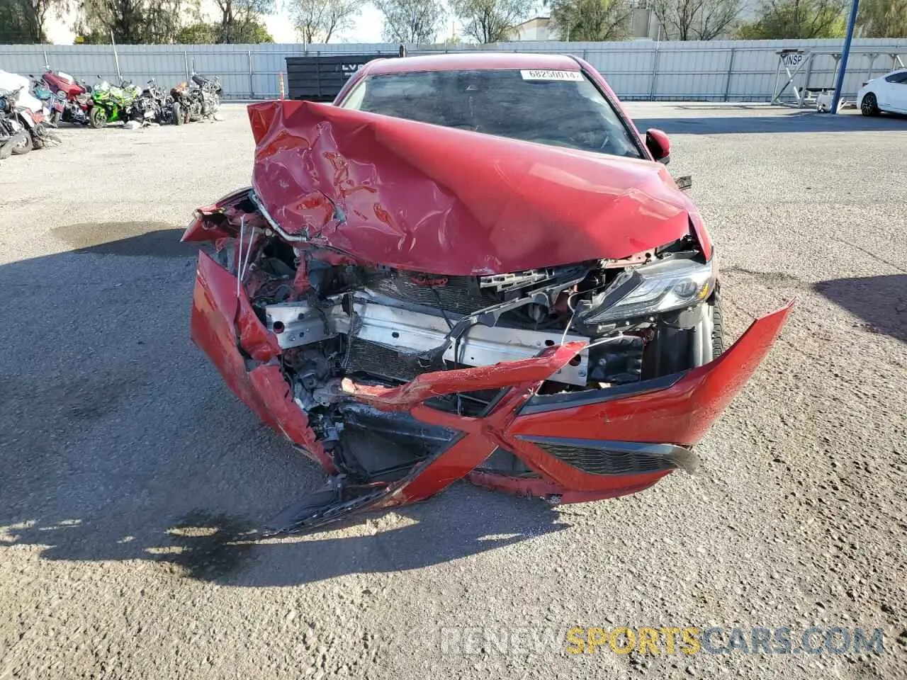 5 Photograph of a damaged car 4T1K61AK5MU493424 TOYOTA CAMRY 2021