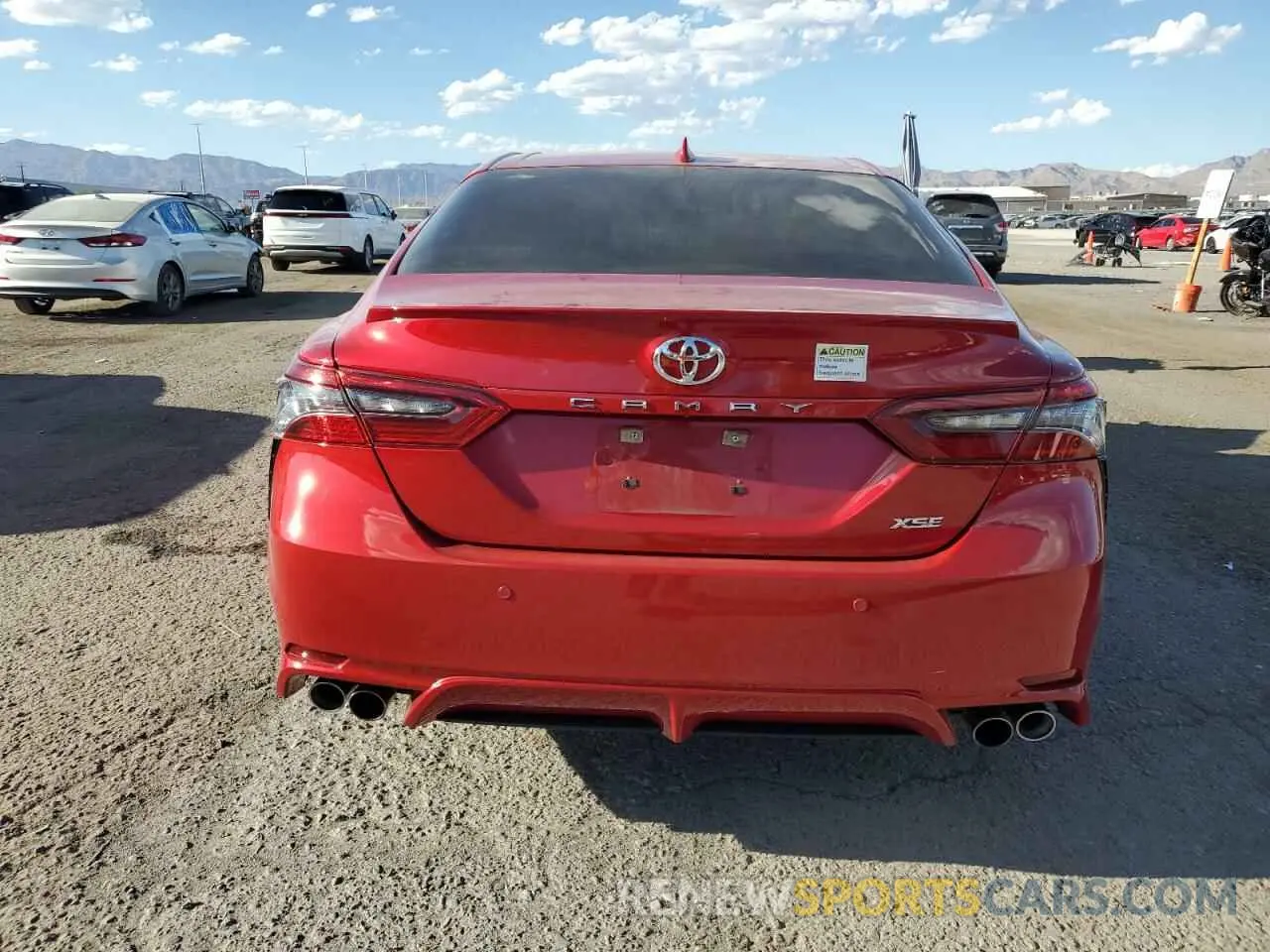 6 Photograph of a damaged car 4T1K61AK5MU493424 TOYOTA CAMRY 2021