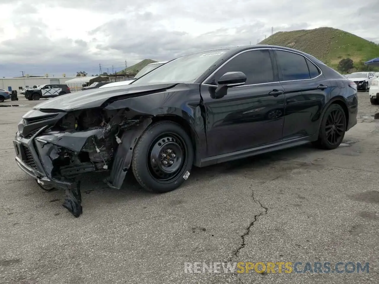 1 Photograph of a damaged car 4T1K61AK5MU523604 TOYOTA CAMRY 2021