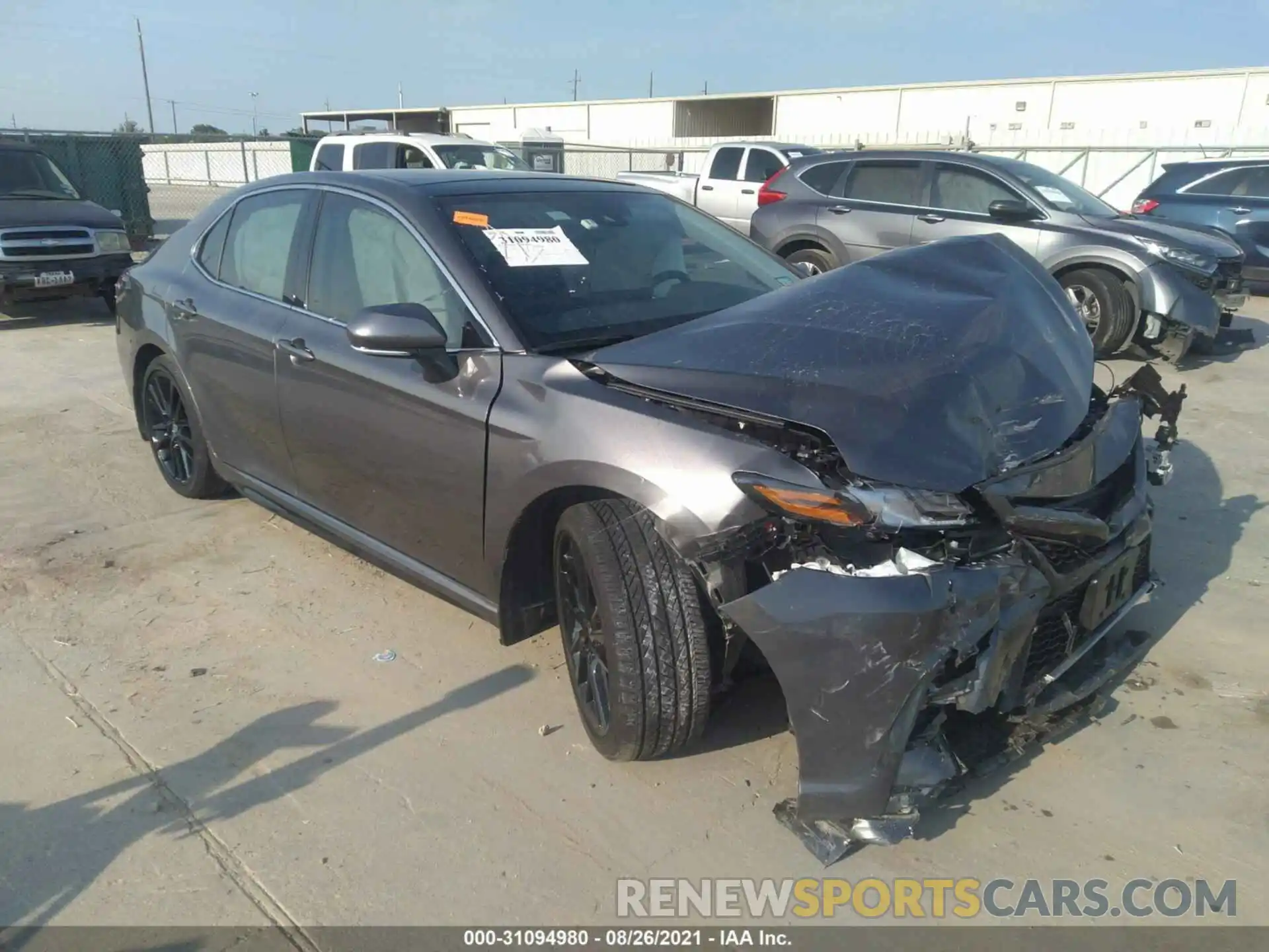 1 Photograph of a damaged car 4T1K61AK5MU525868 TOYOTA CAMRY 2021