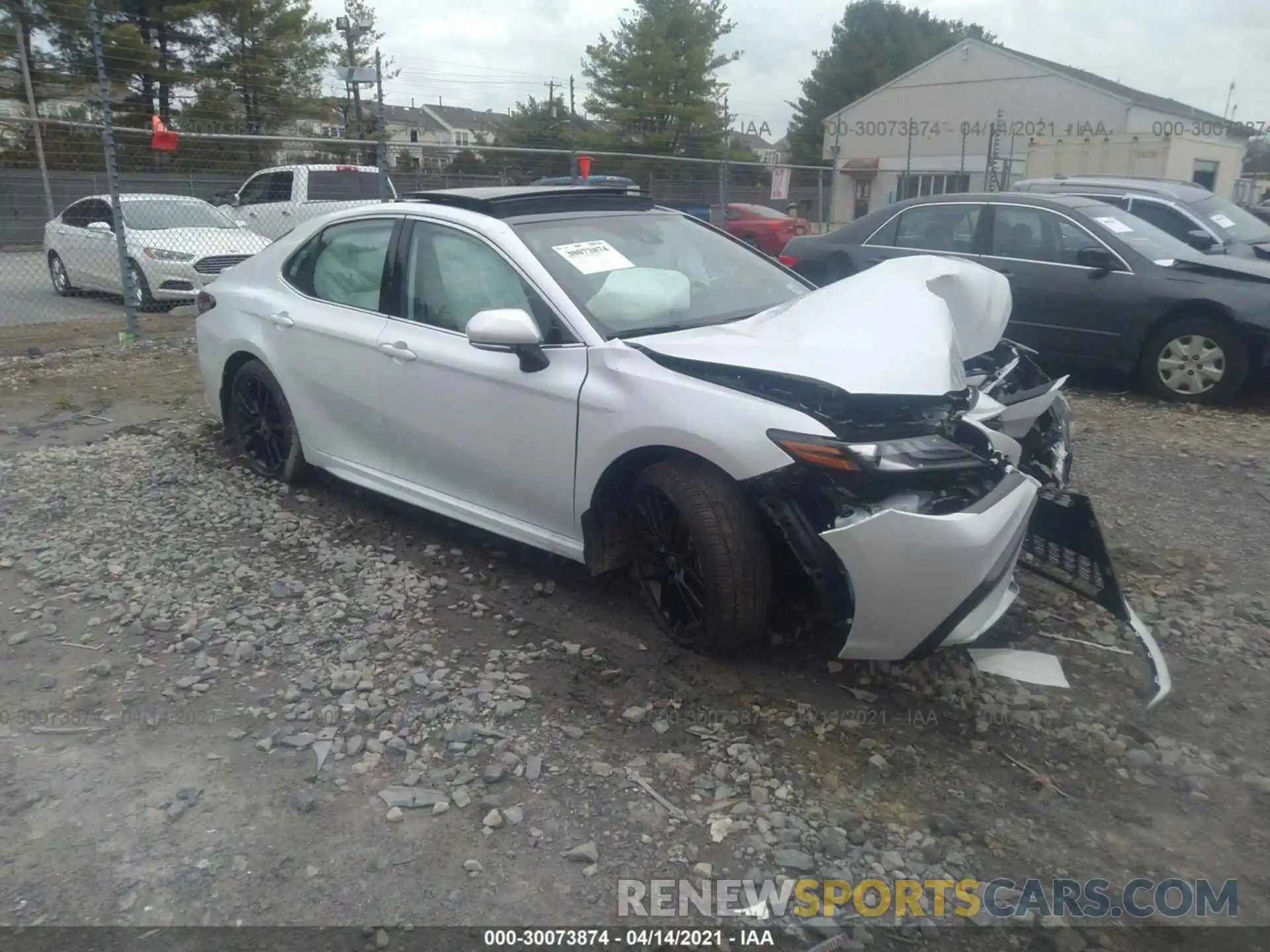 1 Photograph of a damaged car 4T1K61AK5MU565500 TOYOTA CAMRY 2021