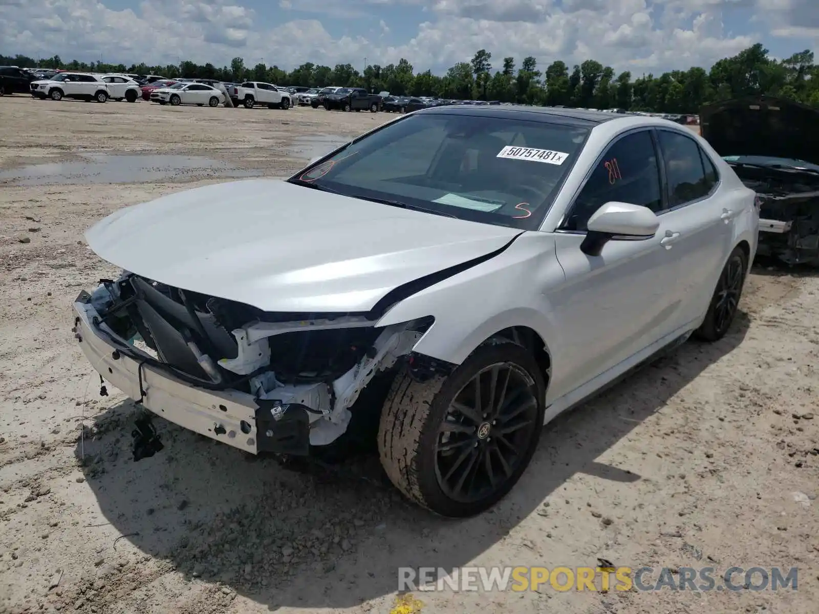 2 Photograph of a damaged car 4T1K61AK5MU582314 TOYOTA CAMRY 2021