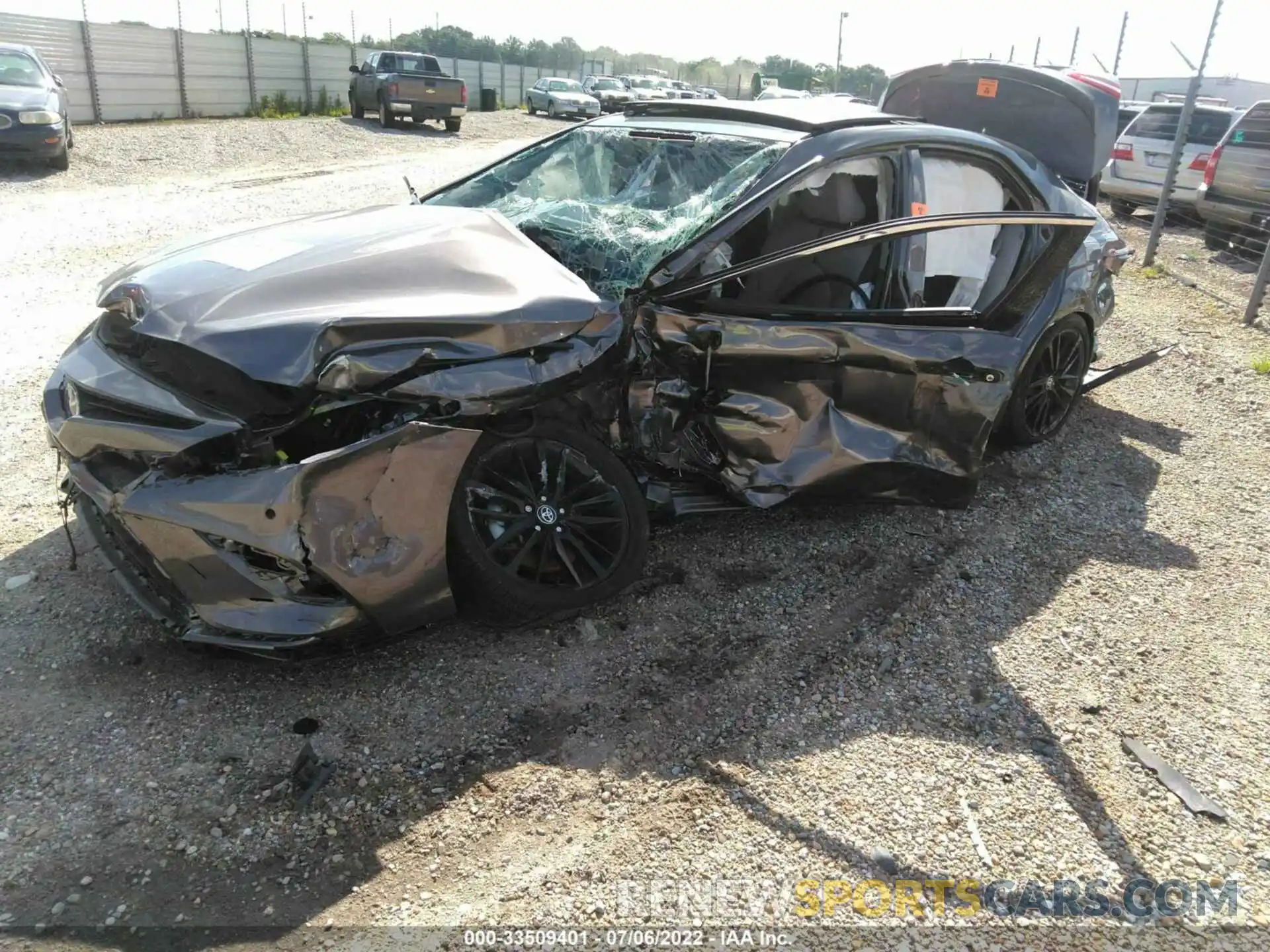 2 Photograph of a damaged car 4T1K61AK6MU411720 TOYOTA CAMRY 2021