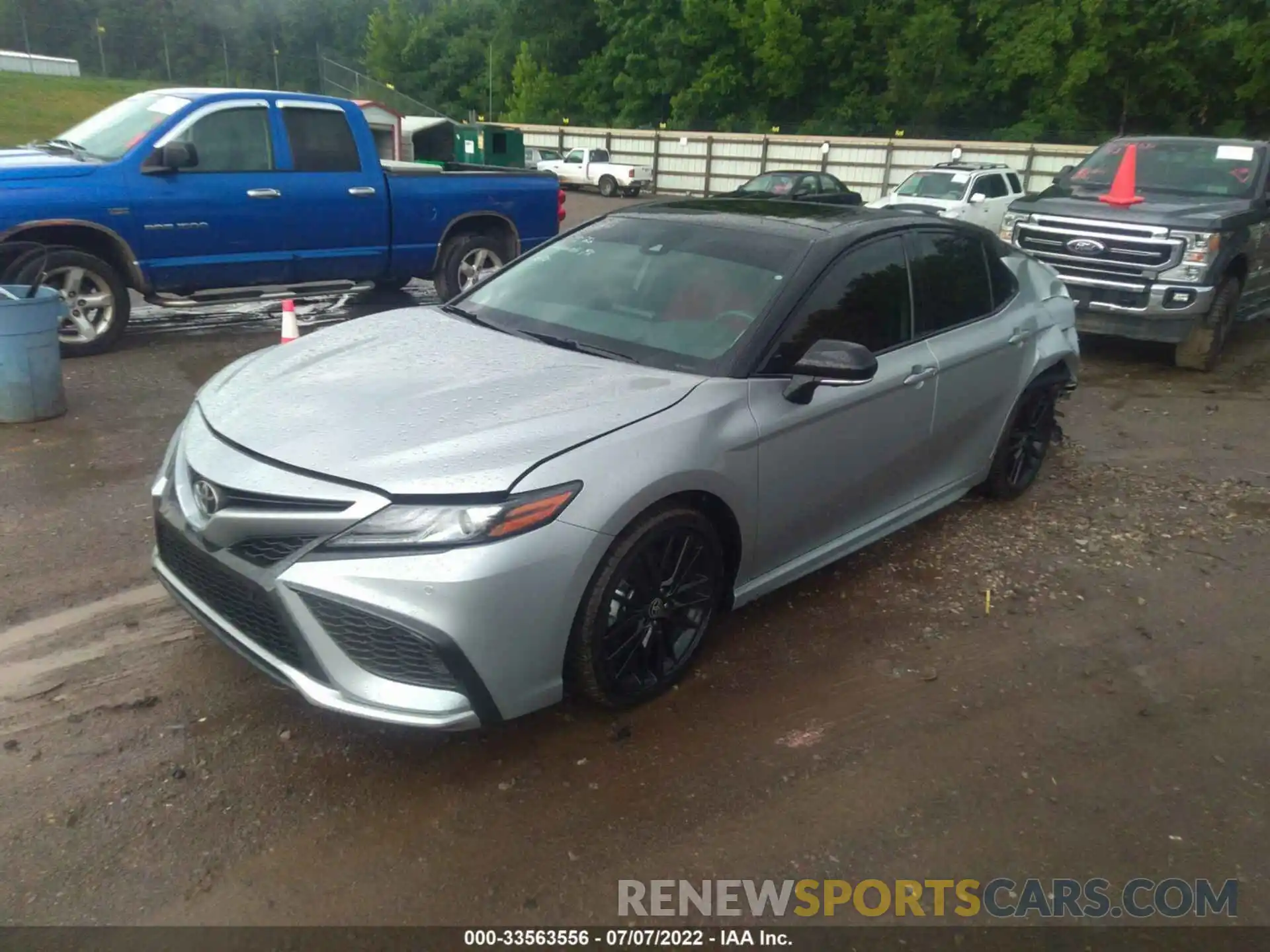 2 Photograph of a damaged car 4T1K61AK6MU437539 TOYOTA CAMRY 2021