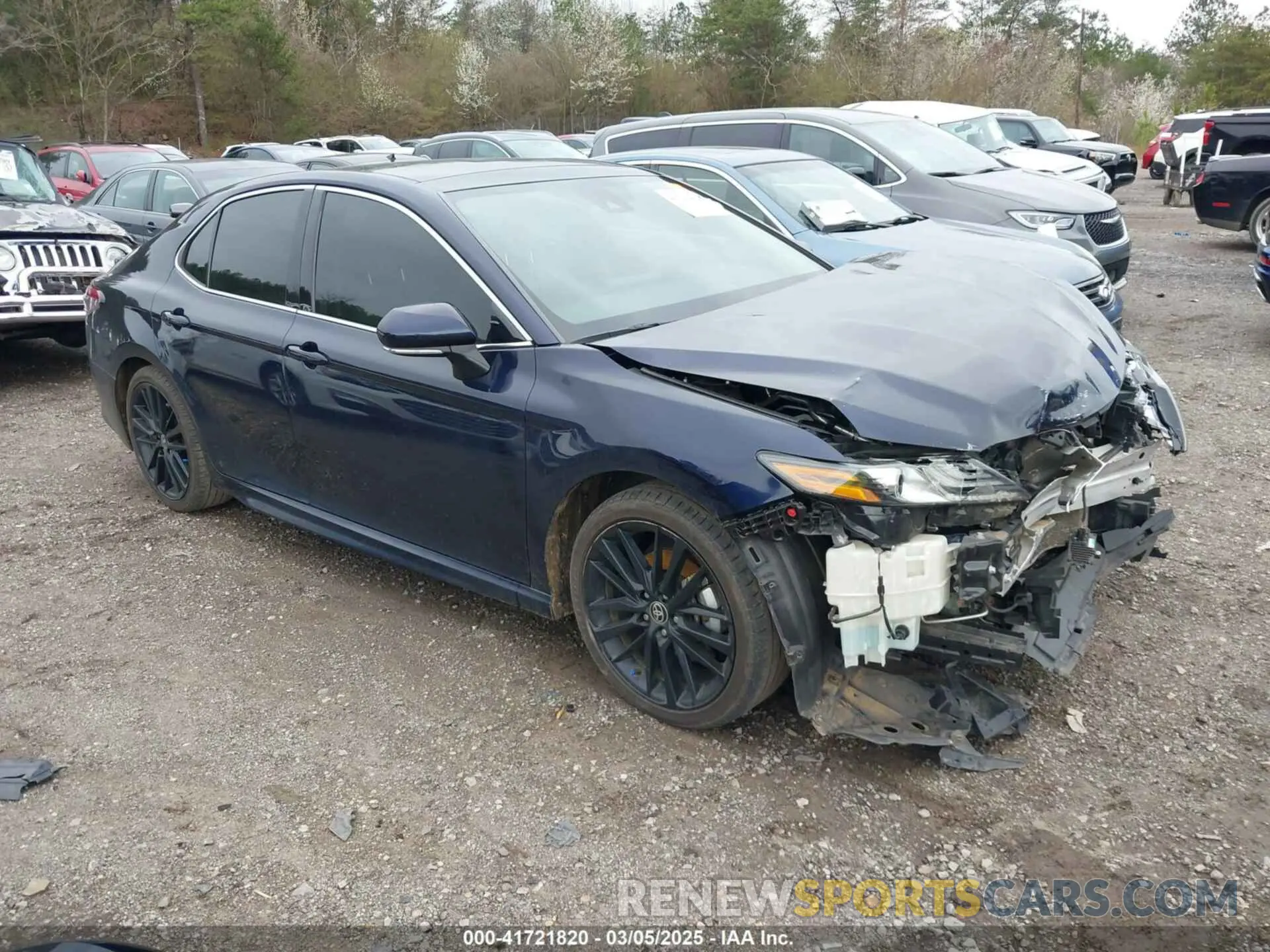 1 Photograph of a damaged car 4T1K61AK6MU458214 TOYOTA CAMRY 2021