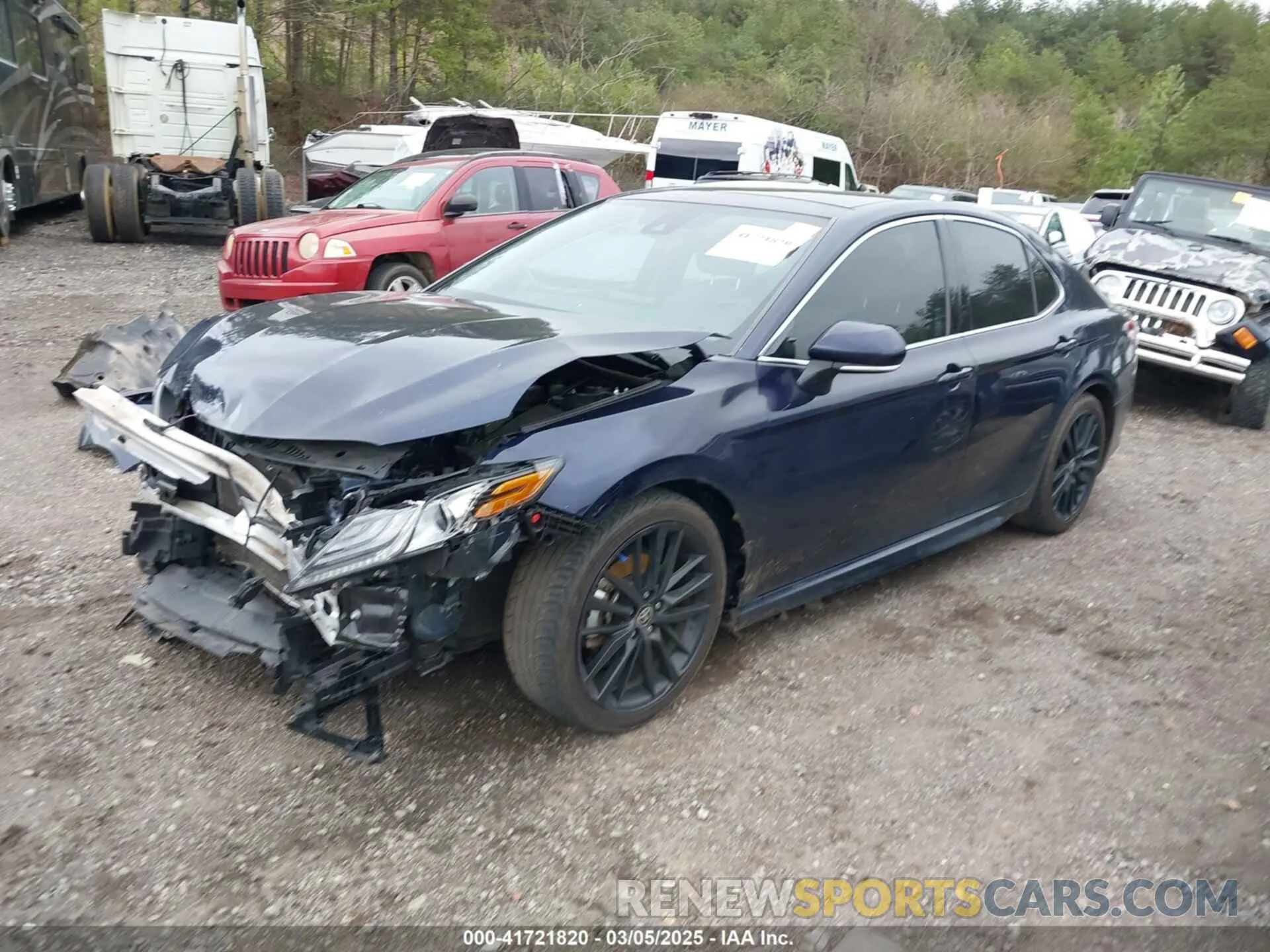 2 Photograph of a damaged car 4T1K61AK6MU458214 TOYOTA CAMRY 2021