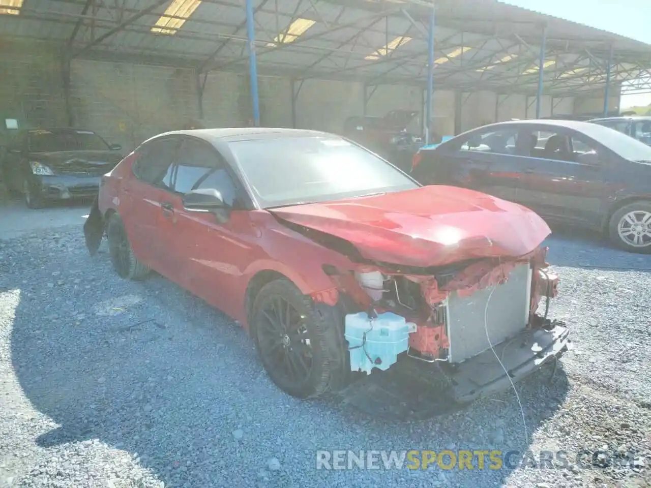 1 Photograph of a damaged car 4T1K61AK6MU493819 TOYOTA CAMRY 2021