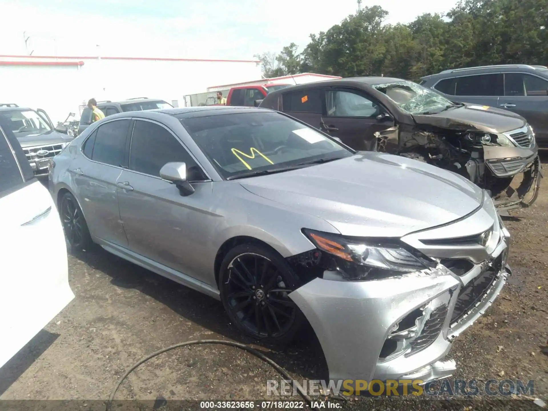 1 Photograph of a damaged car 4T1K61AK6MU514894 TOYOTA CAMRY 2021