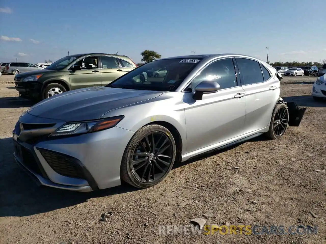 2 Photograph of a damaged car 4T1K61AK6MU515835 TOYOTA CAMRY 2021